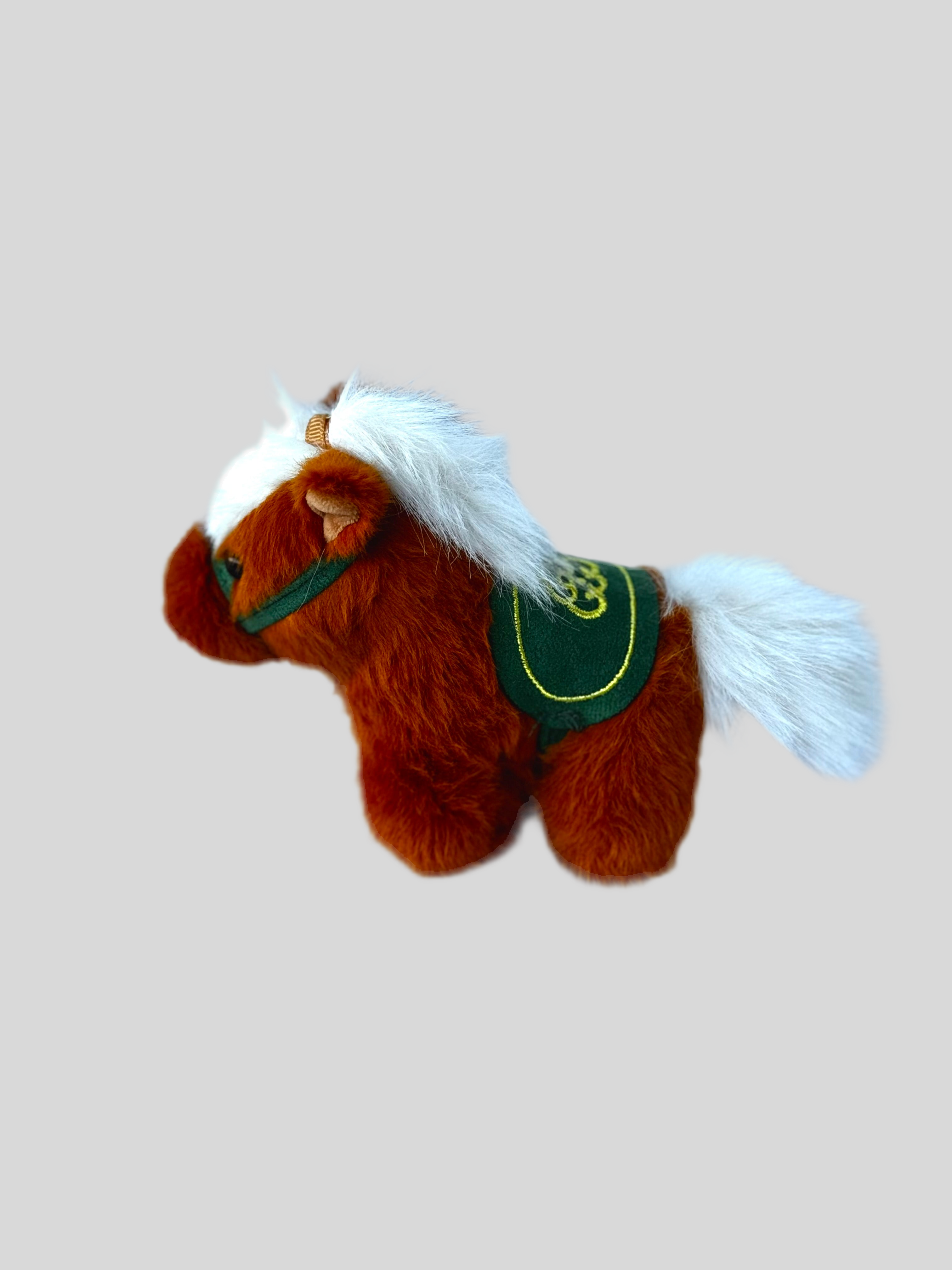 Horse Saddle Plush Keyring