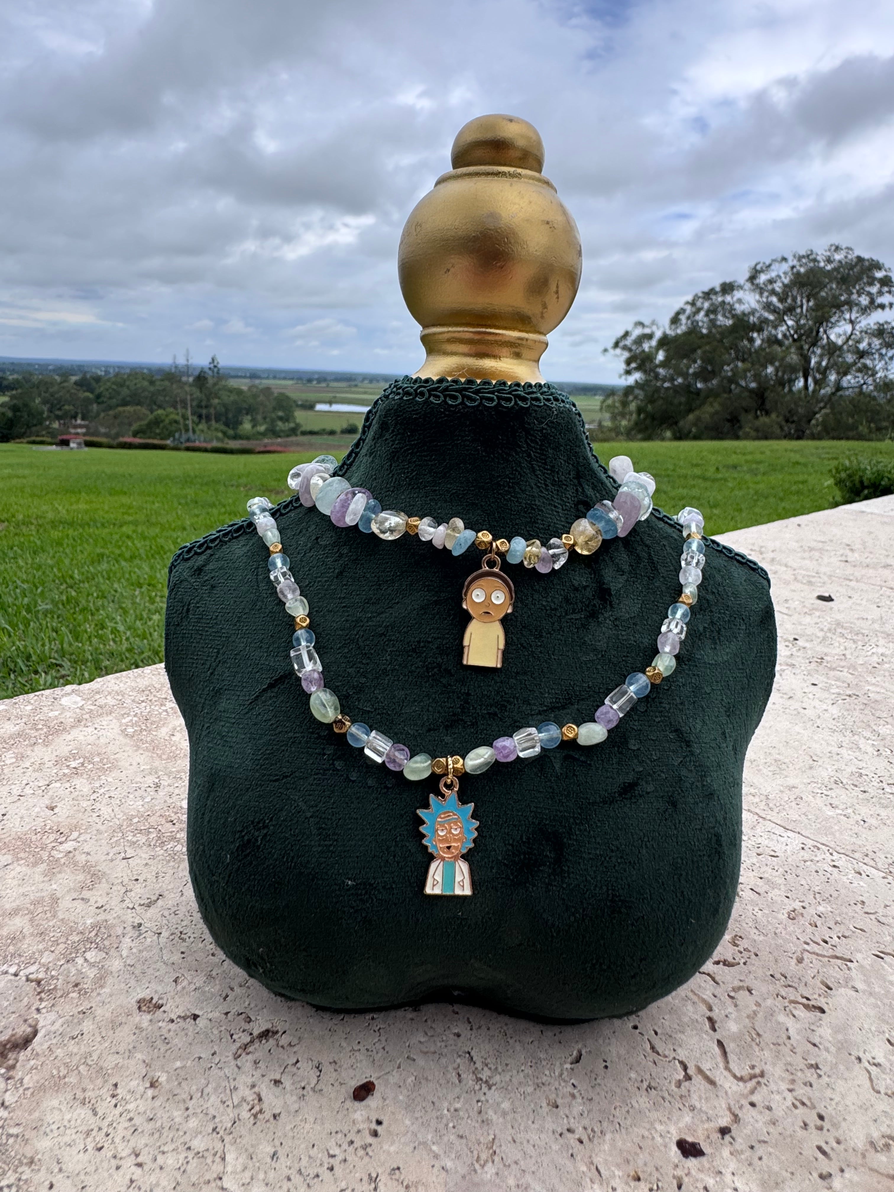 Rick & Morty BFF Necklaces