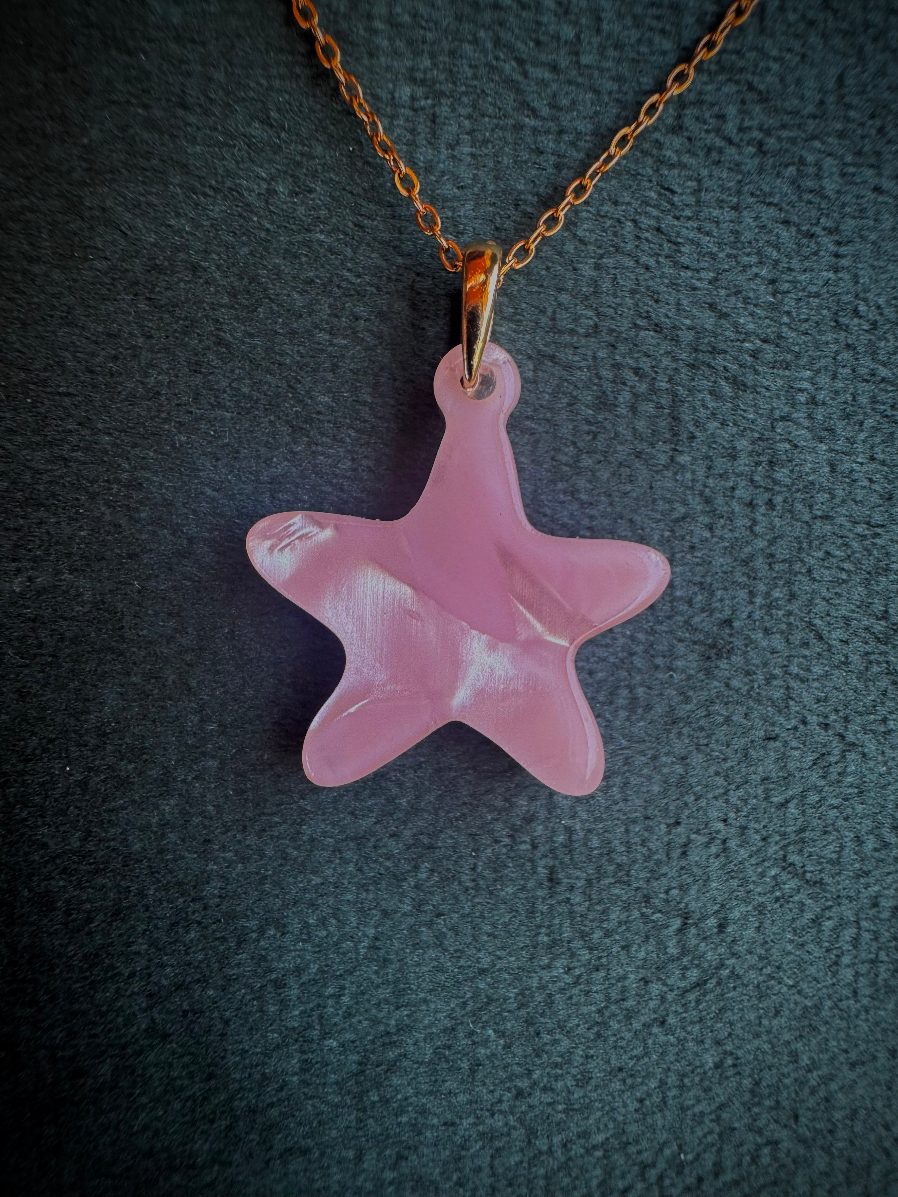 Pink Starfish Charm