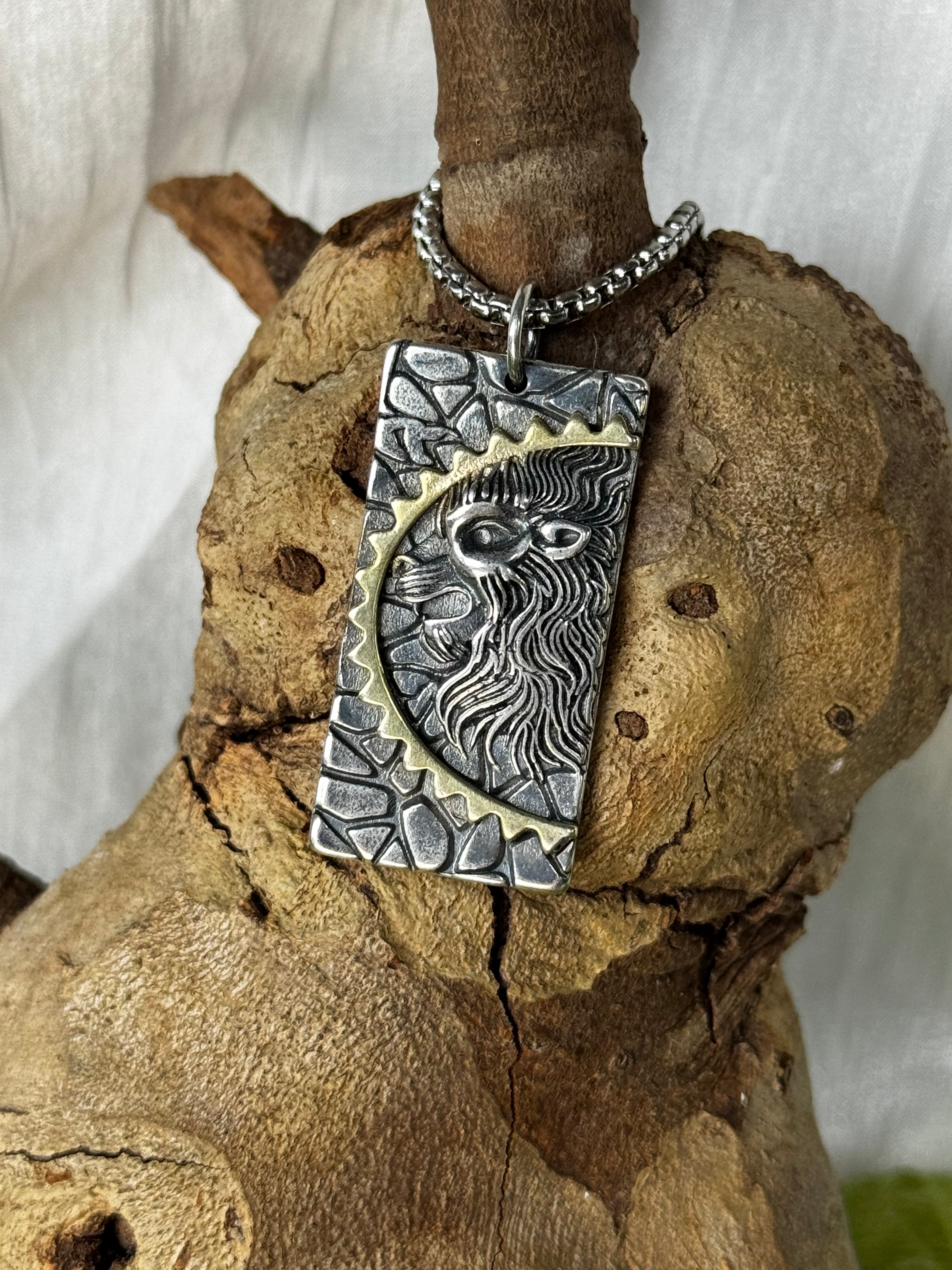 Lion stainless steel Pendant