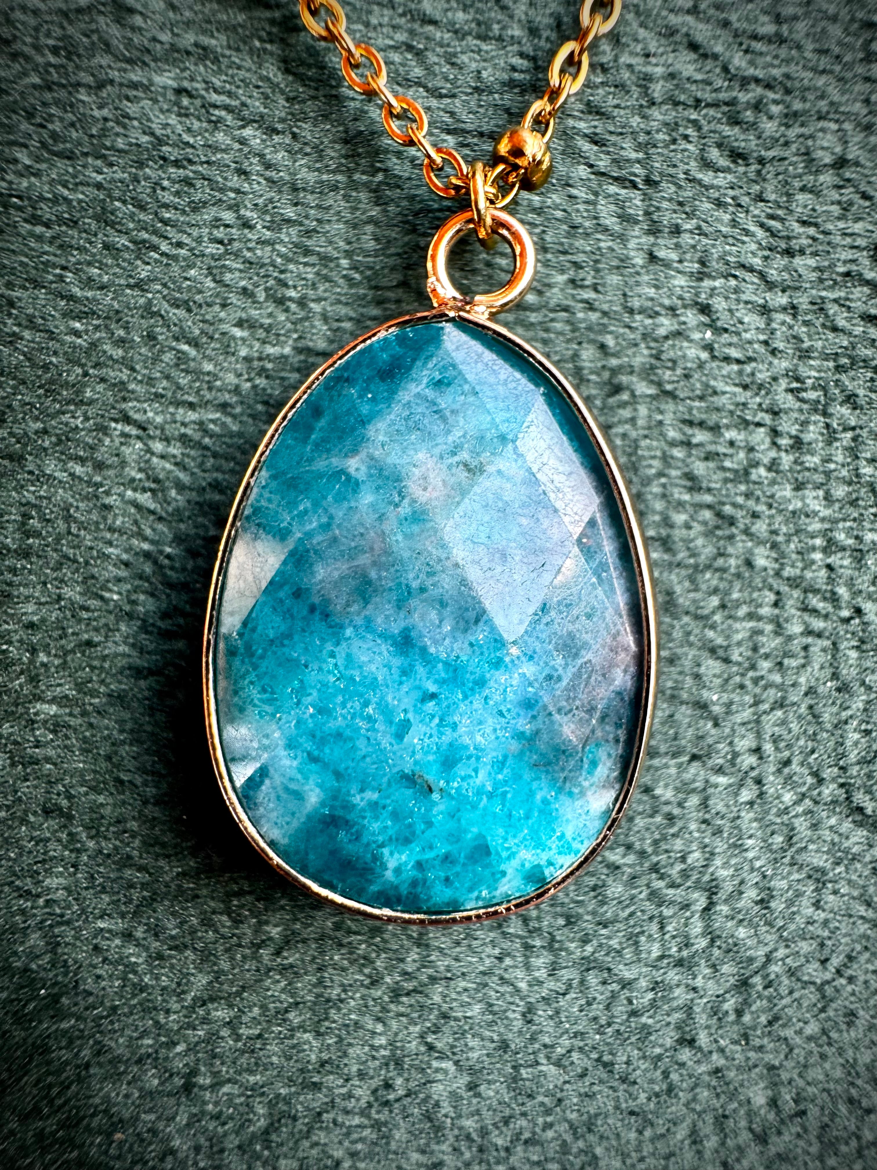 Boho crystal pendants