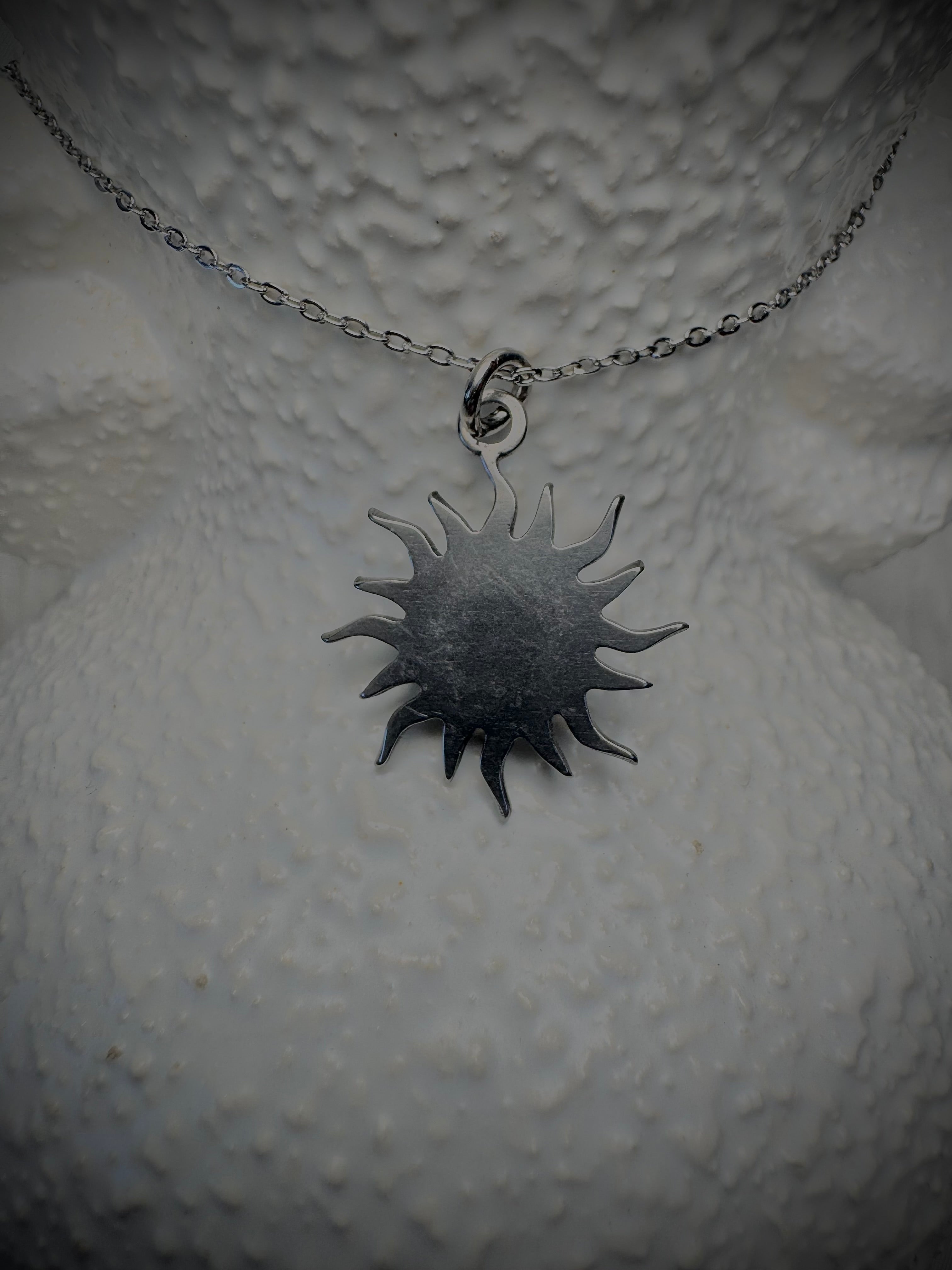 Silver Sun Pendant