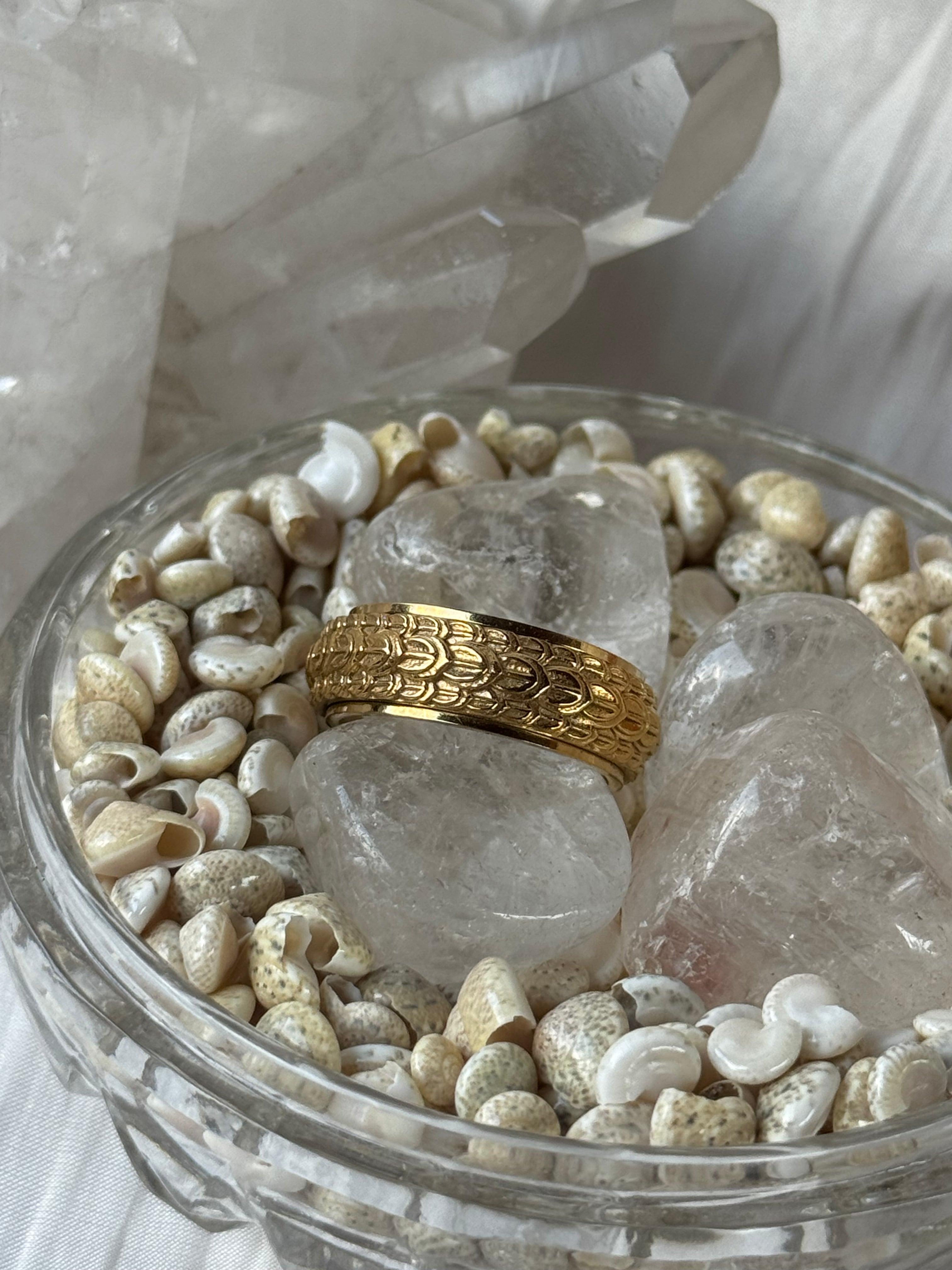 Dragon Scales Fidget Ring