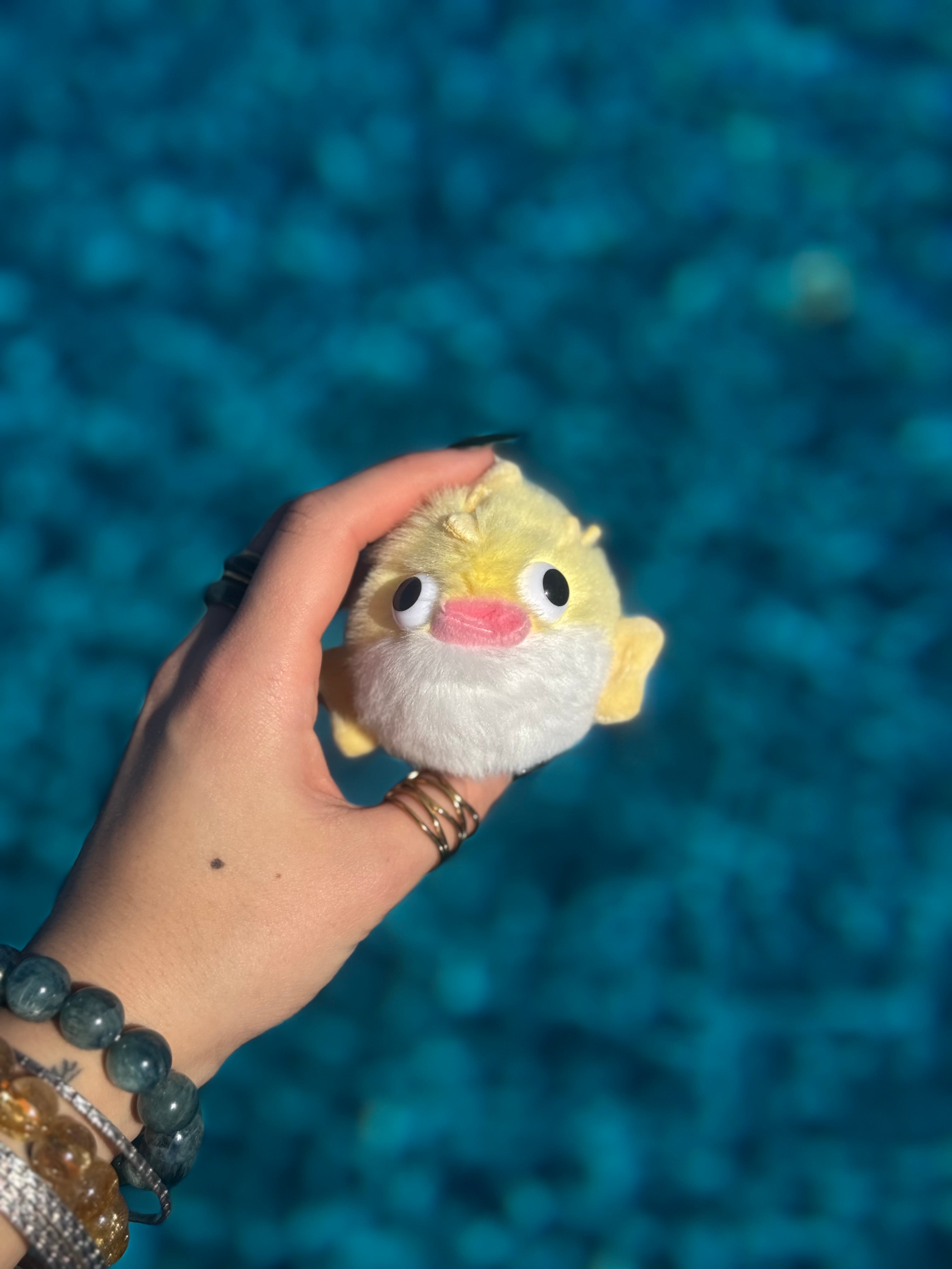 Puffer Fish Keychain