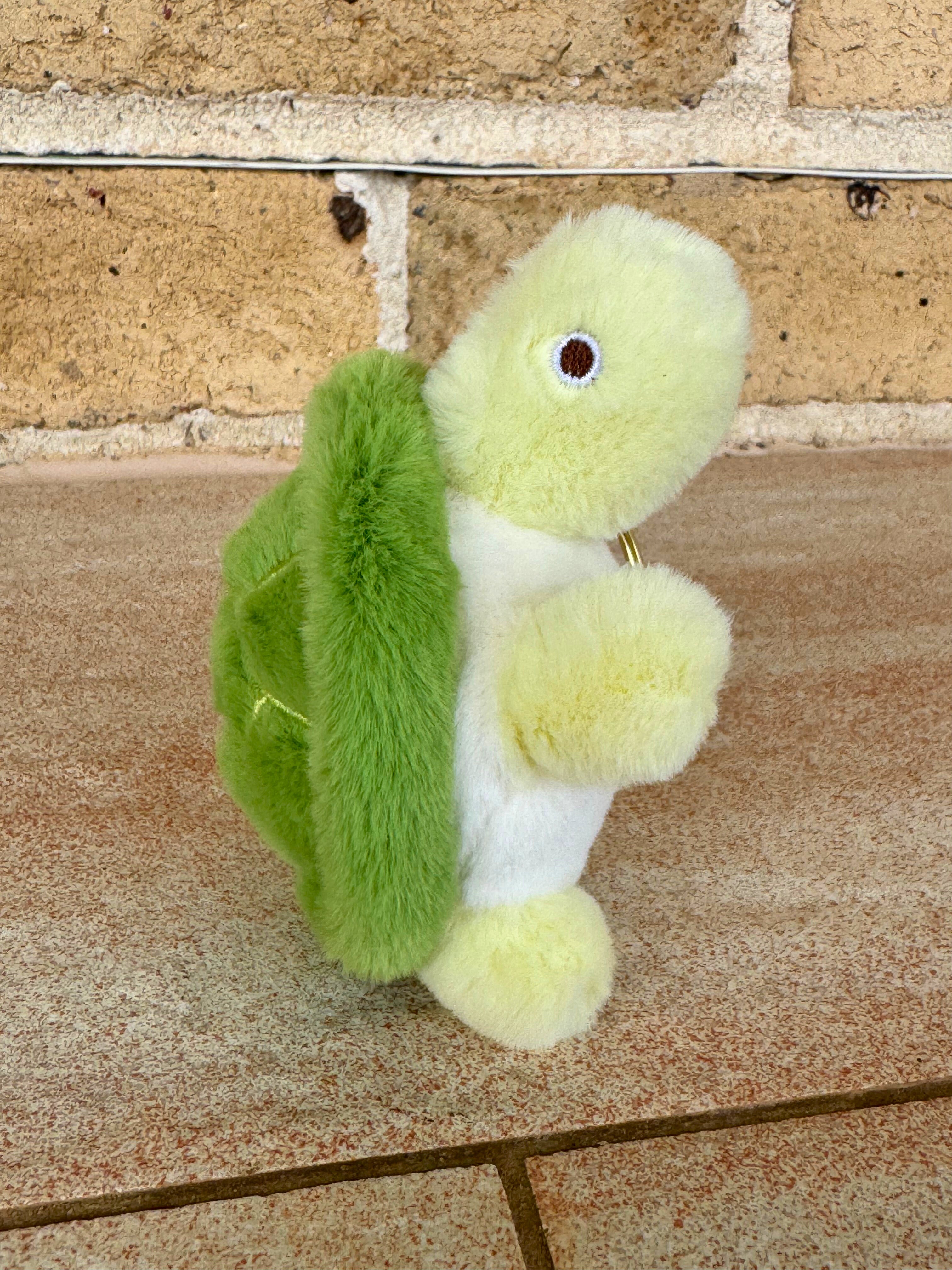 Workout Turtle Keychain