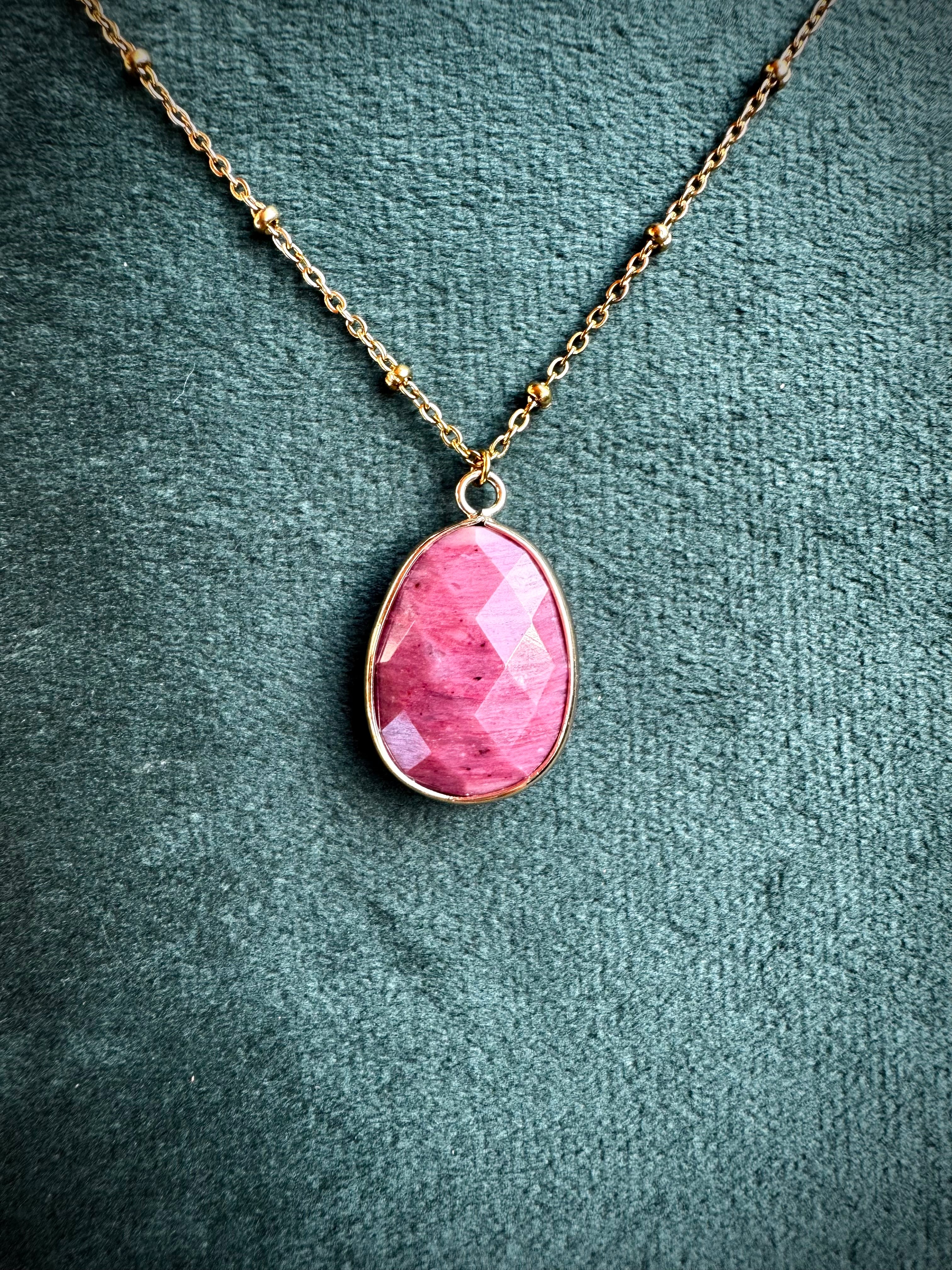 Boho crystal pendants