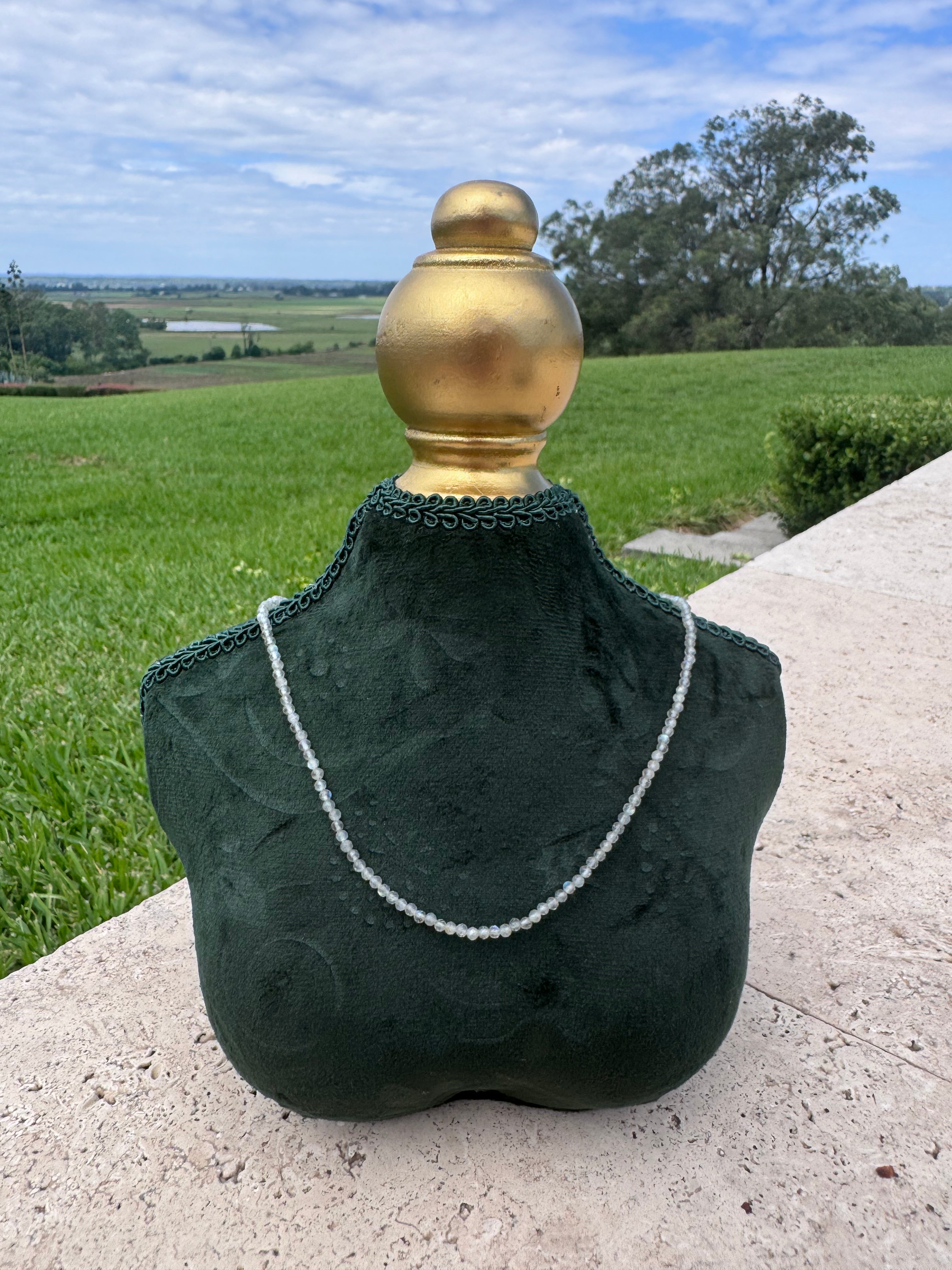 Labradorite necklace