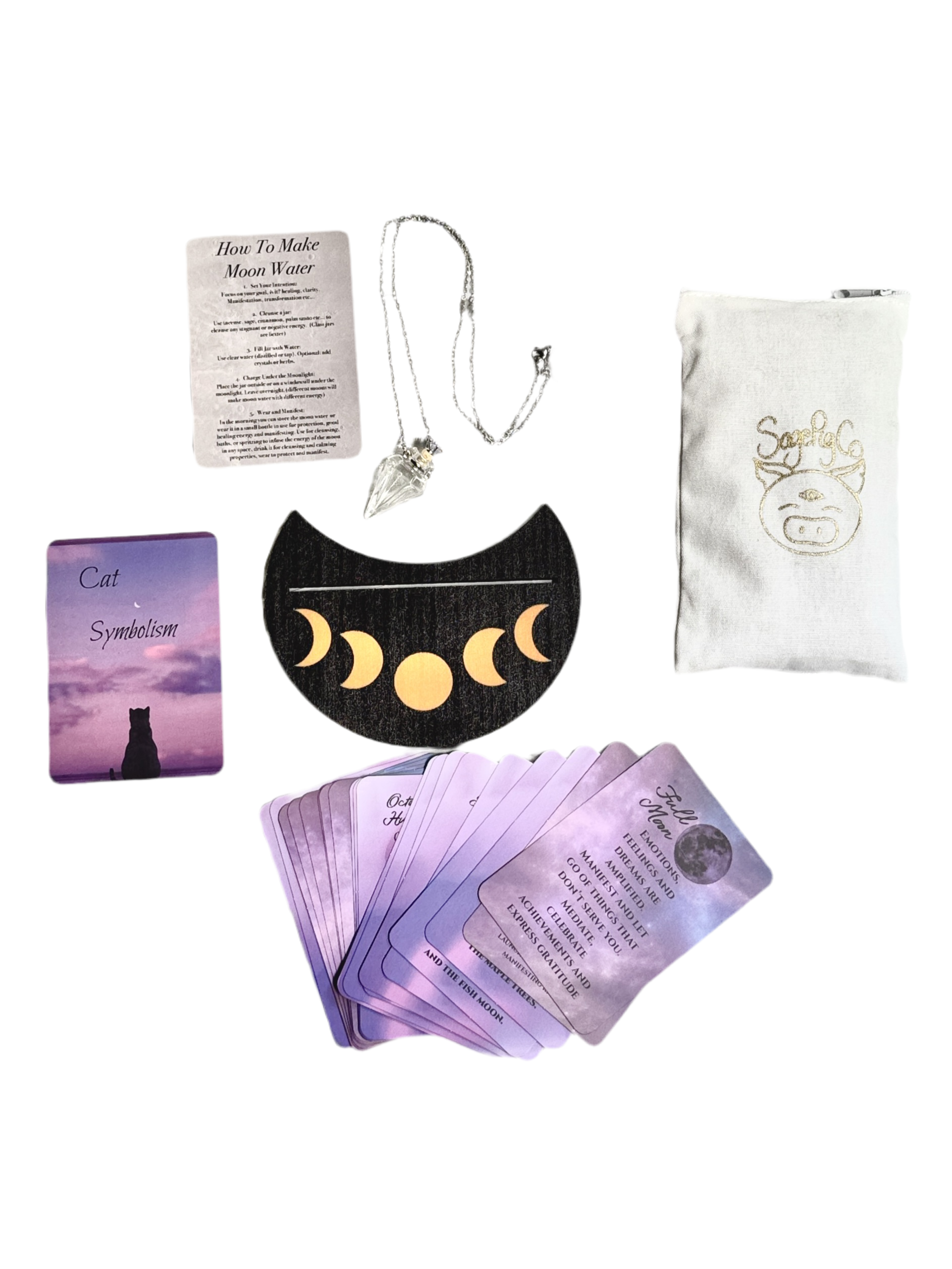 Purple Kamari or Astrea Cat - Weighted Plushies - Full set