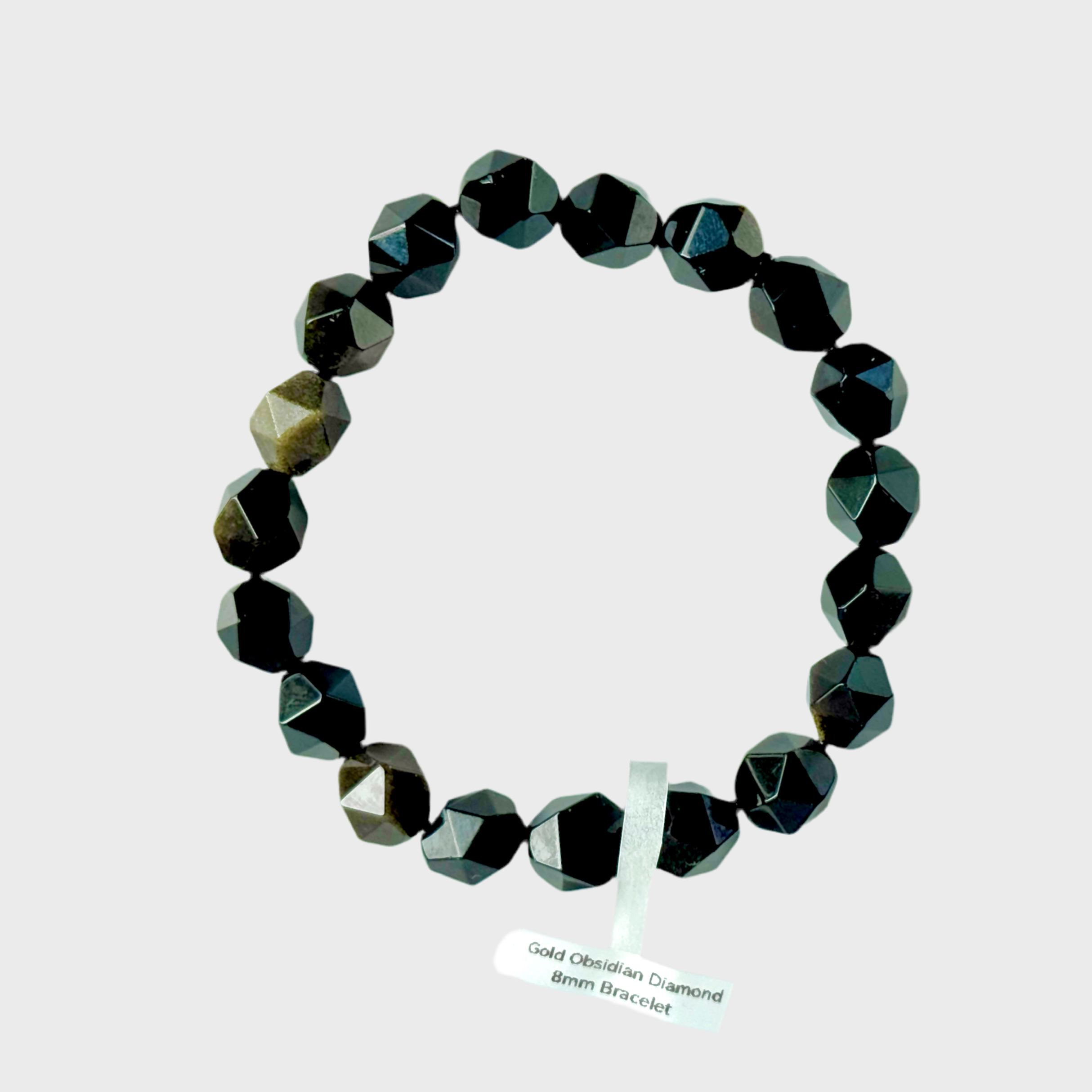 Gold Sheen Obsidian Gemstone bracelet