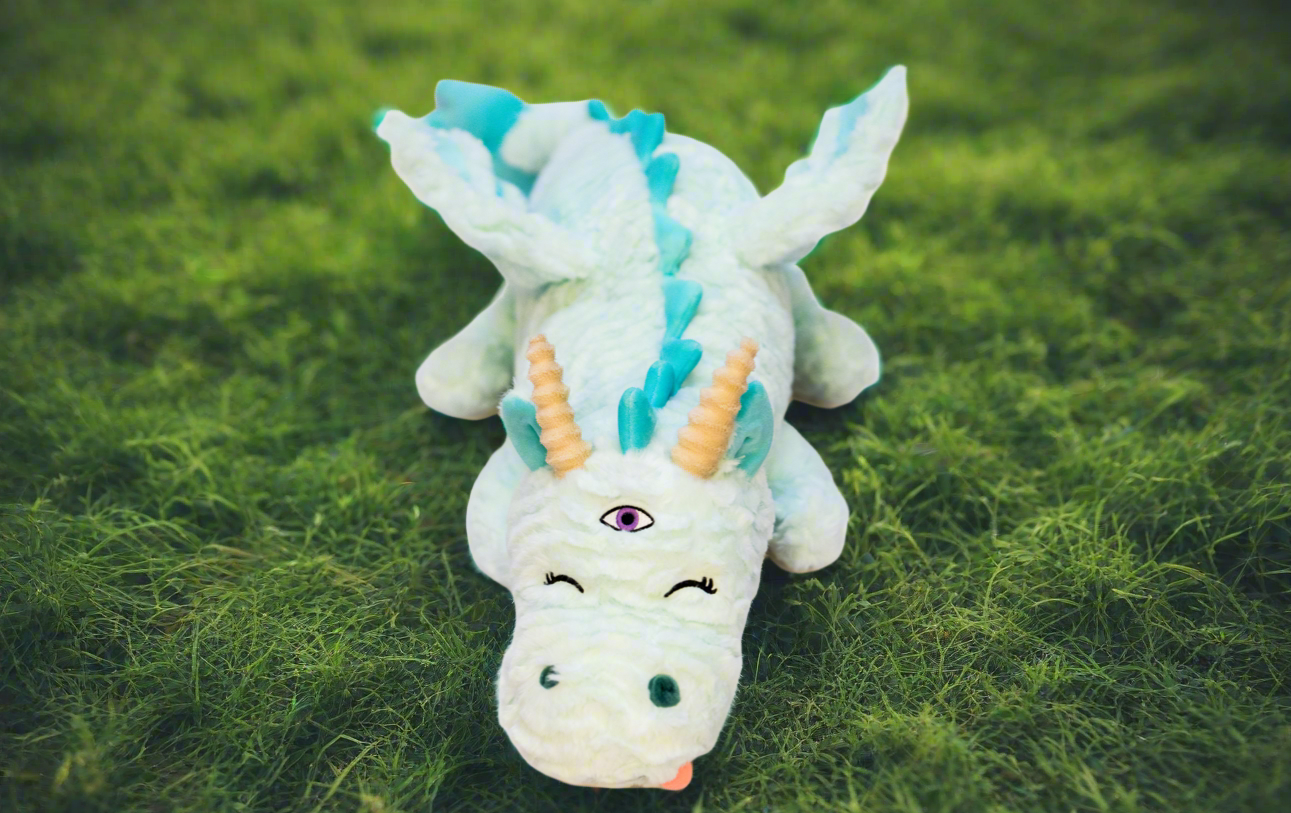 Trident the Dragon Soft Plushie