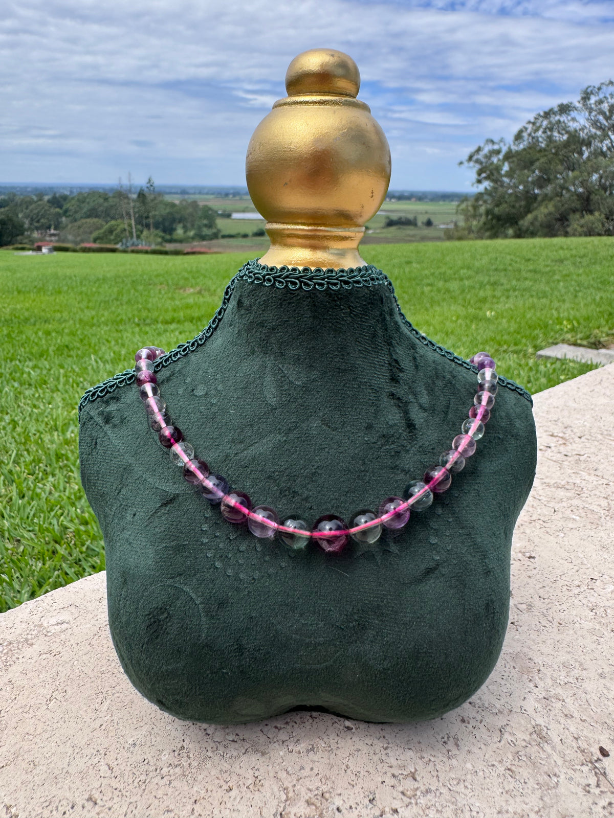 Flourite A Grade Necklace