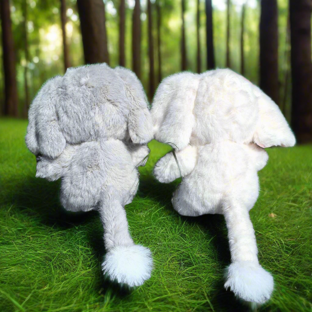 Baby Elephant Plush Keyring
