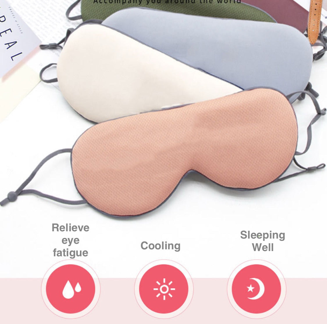 Cooling and Warm Dual-Sided Sleep Mask