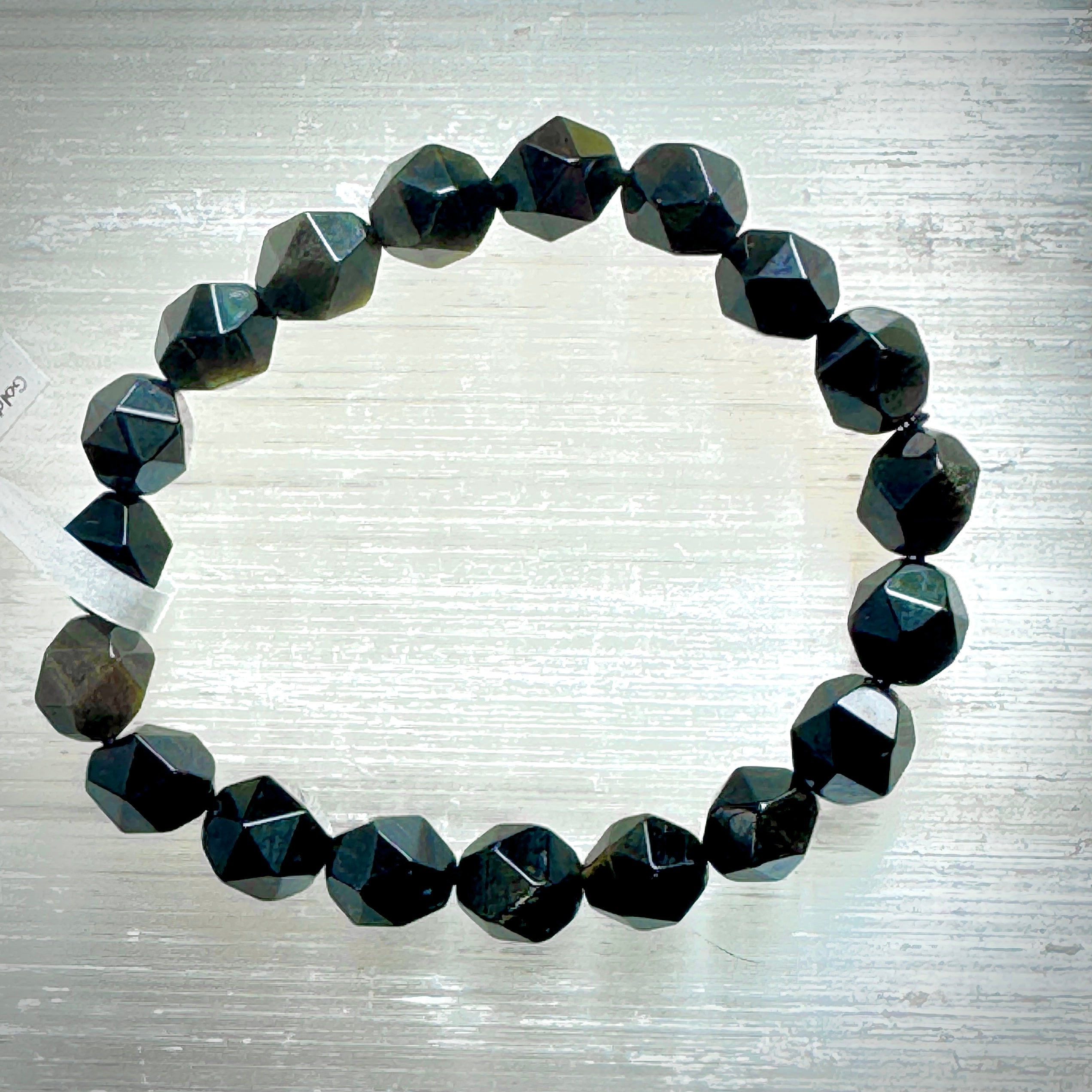 Gold Sheen Obsidian Gemstone bracelet