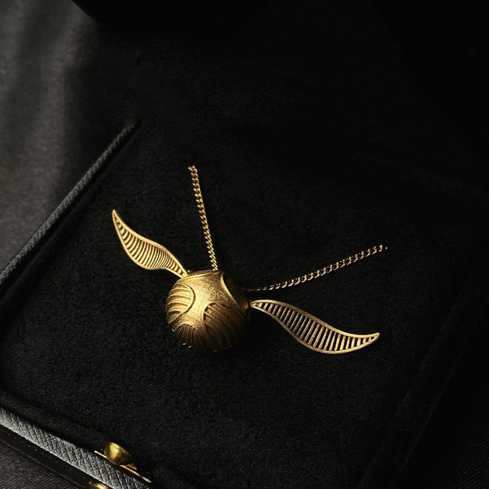 Harry Potter Golden Snitch Charm Necklace
