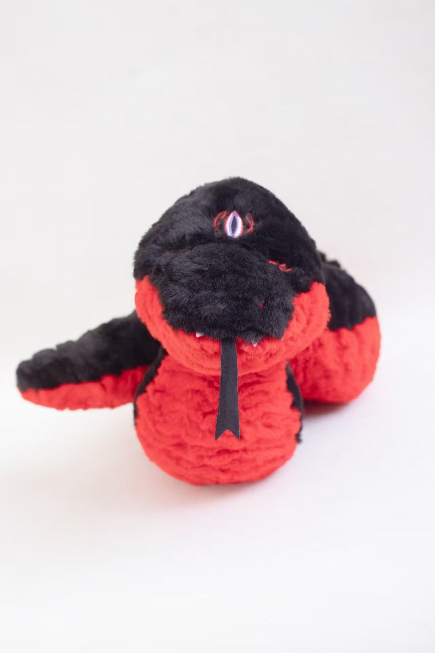 Kundalini Weighted Snake Plushie + Tiger Eyes Bracelet