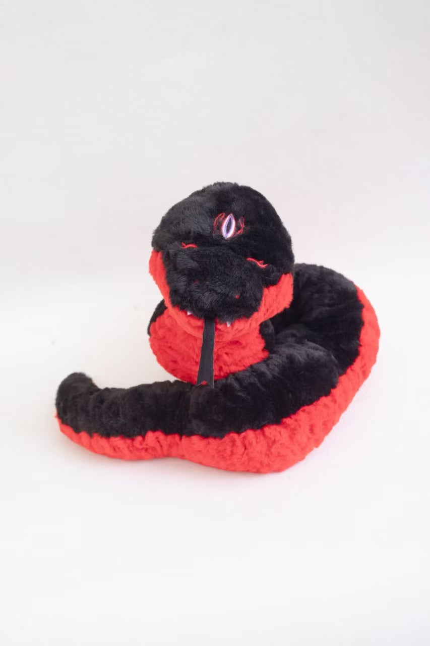 Kundalini Weighted Snake Plushie + Tiger Eyes Bracelet