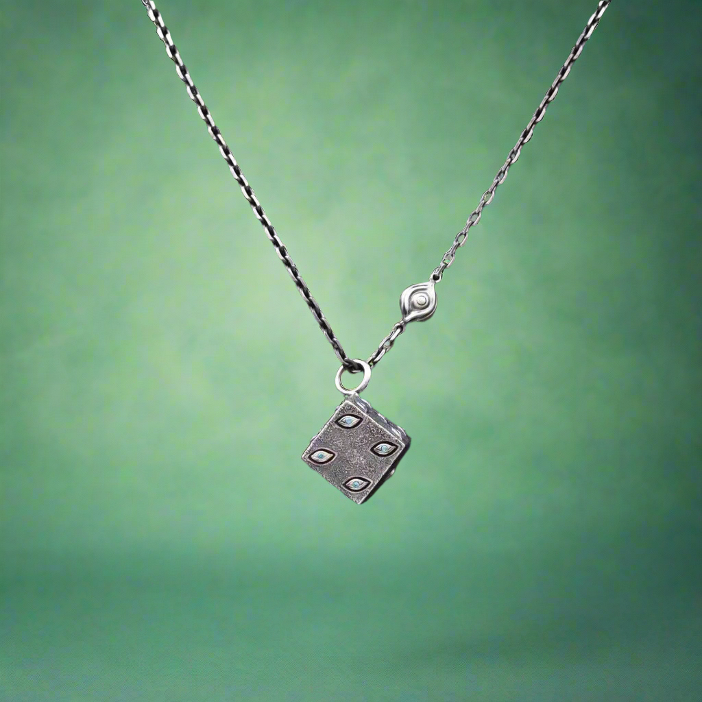 Jiu Jitsu Kaizen Dice Pendant
