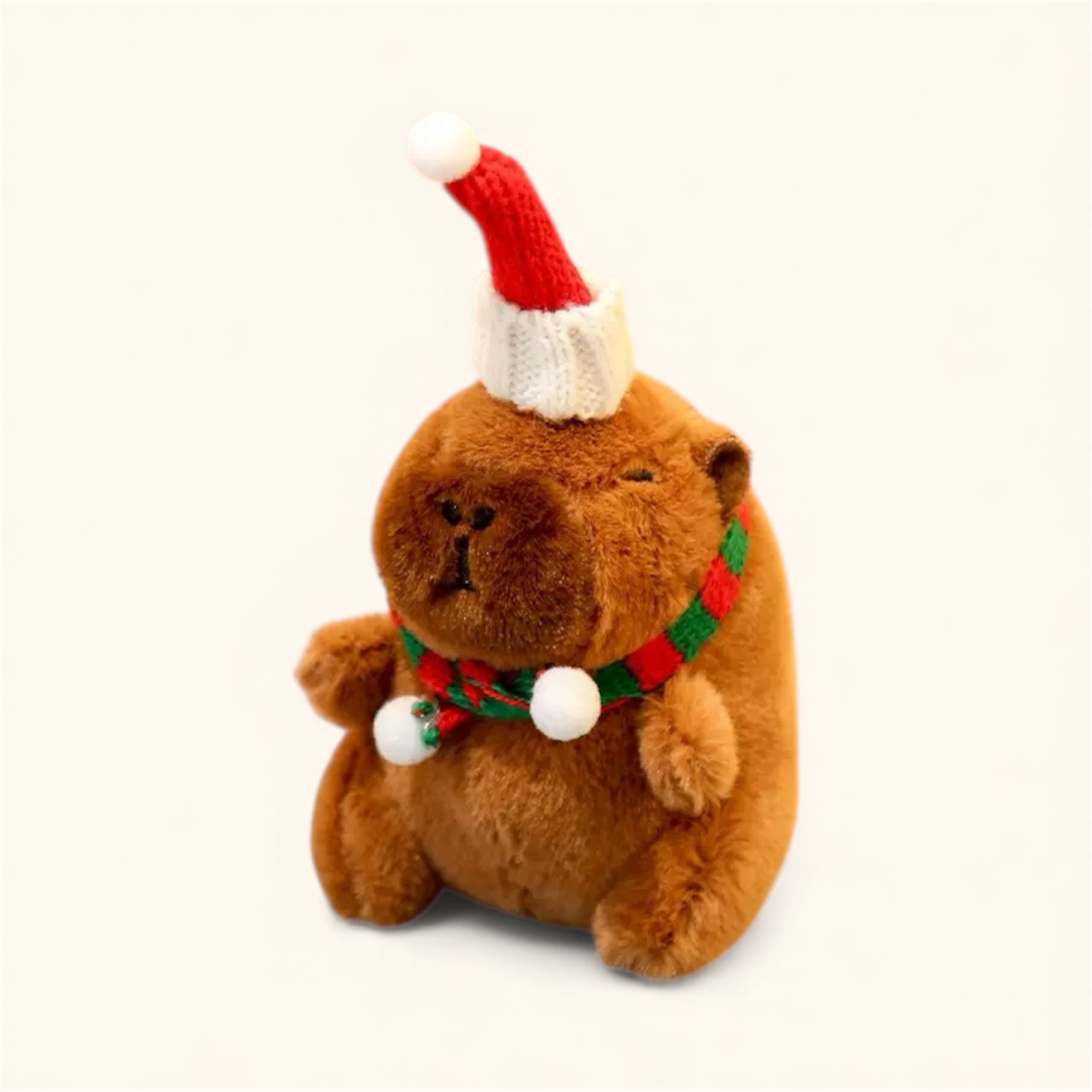 Merry Christmas Capybaras keychain plushies