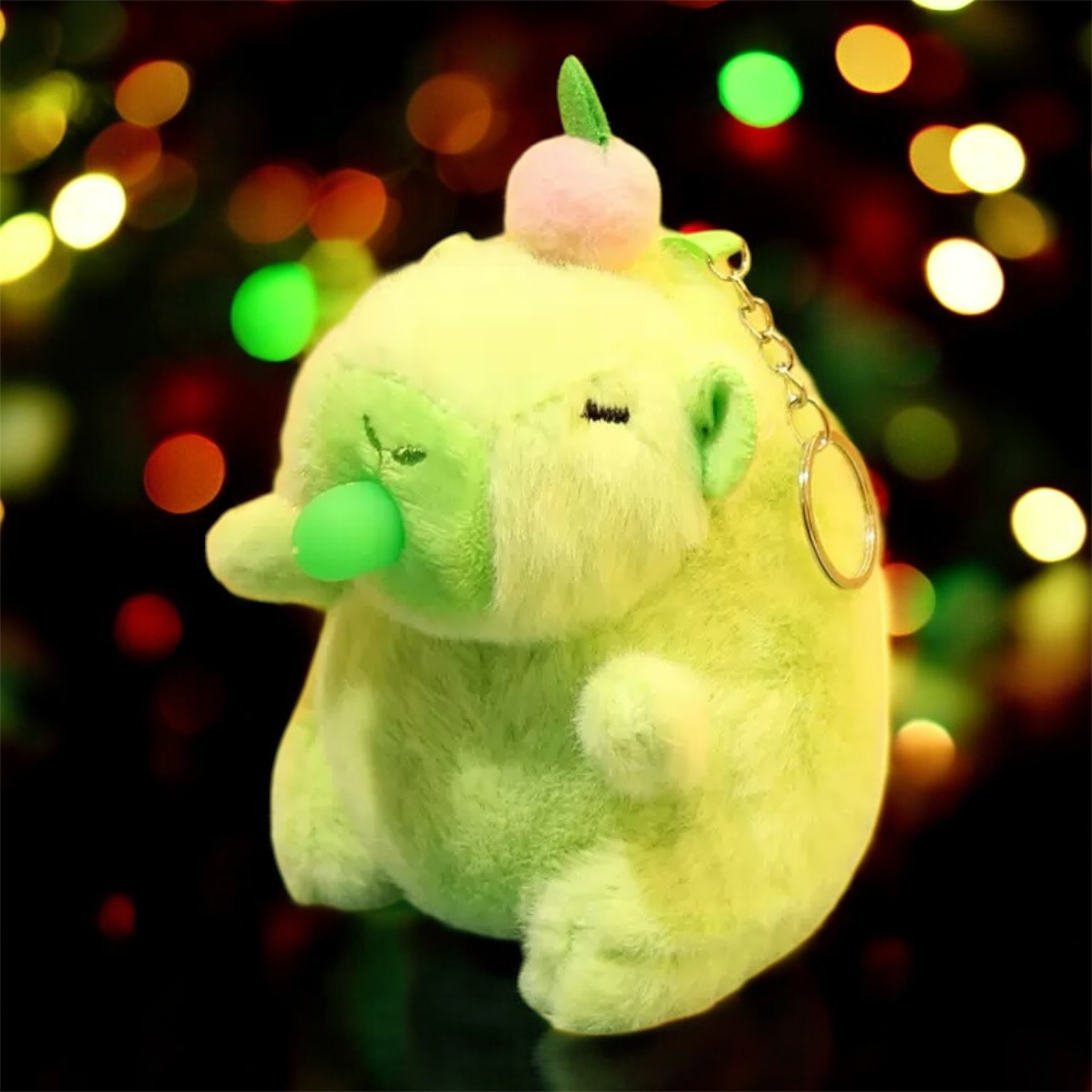 Merry Christmas Capybaras keychain plushies