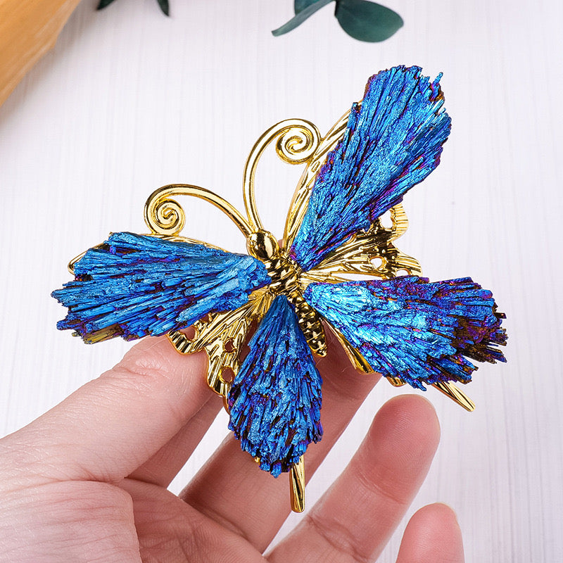 Symphony Blue Butterfly Gemstone