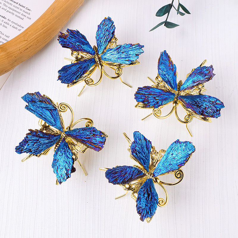 Symphony Blue Butterfly Gemstone