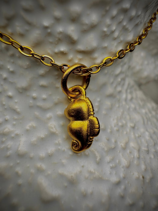 MINI Gold Sea Horse