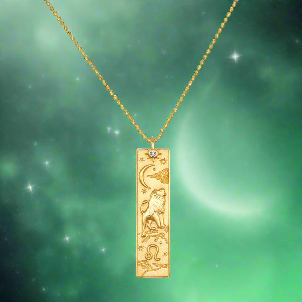 12 Zodiac Tarot Goddess Necklaces