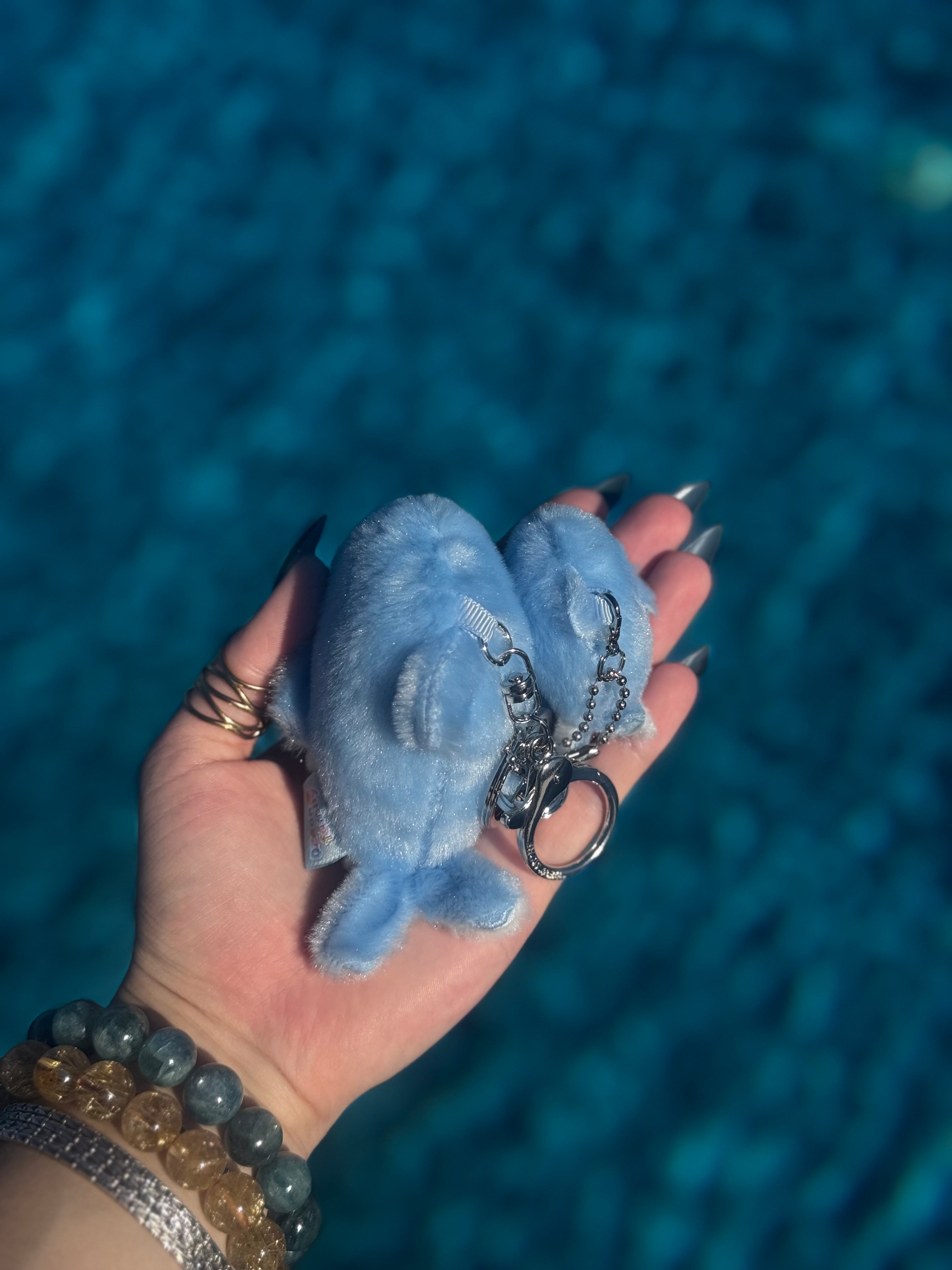 Dolphin & Baby Keychain