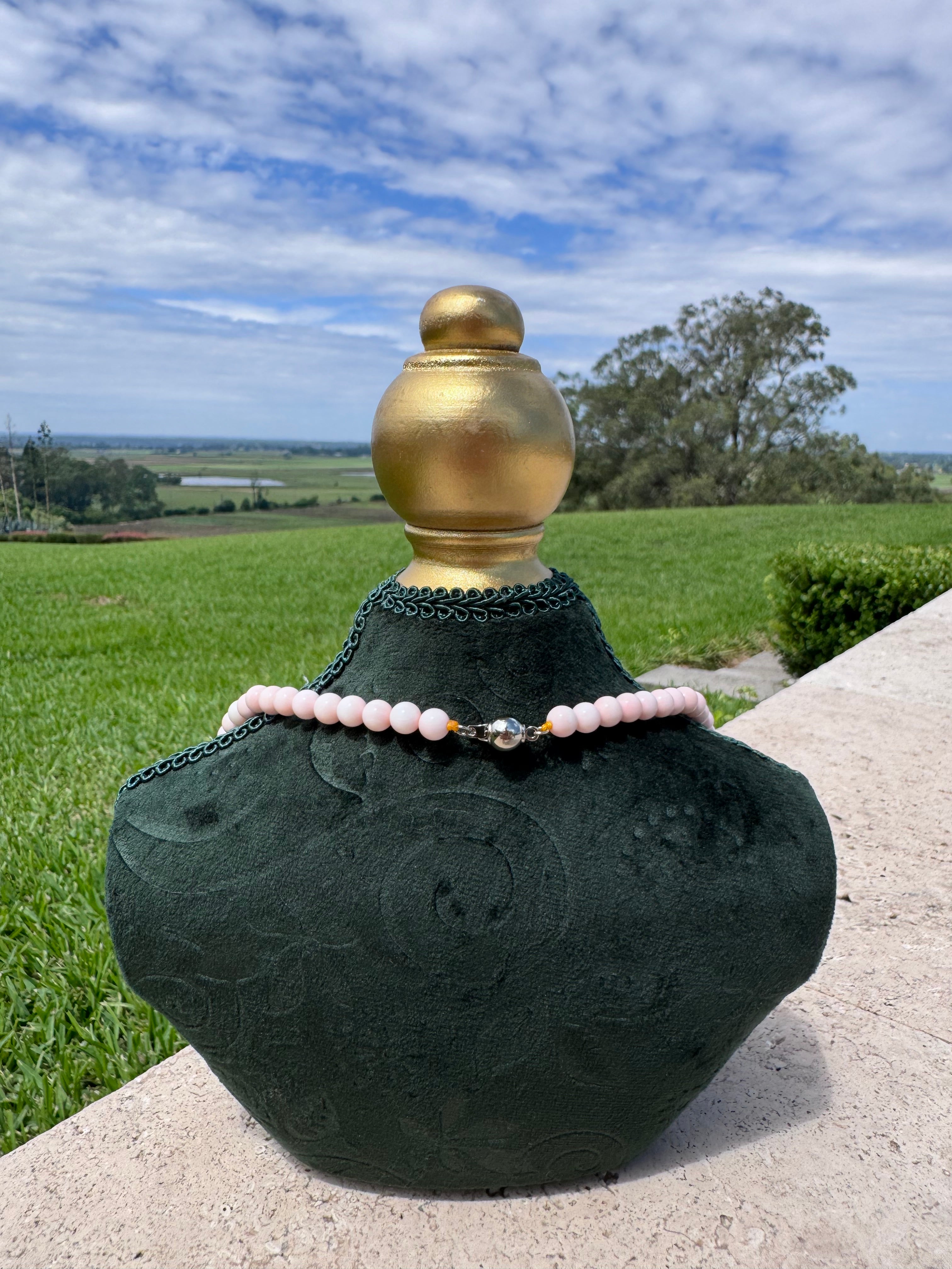 Pink Conch Shell Necklace