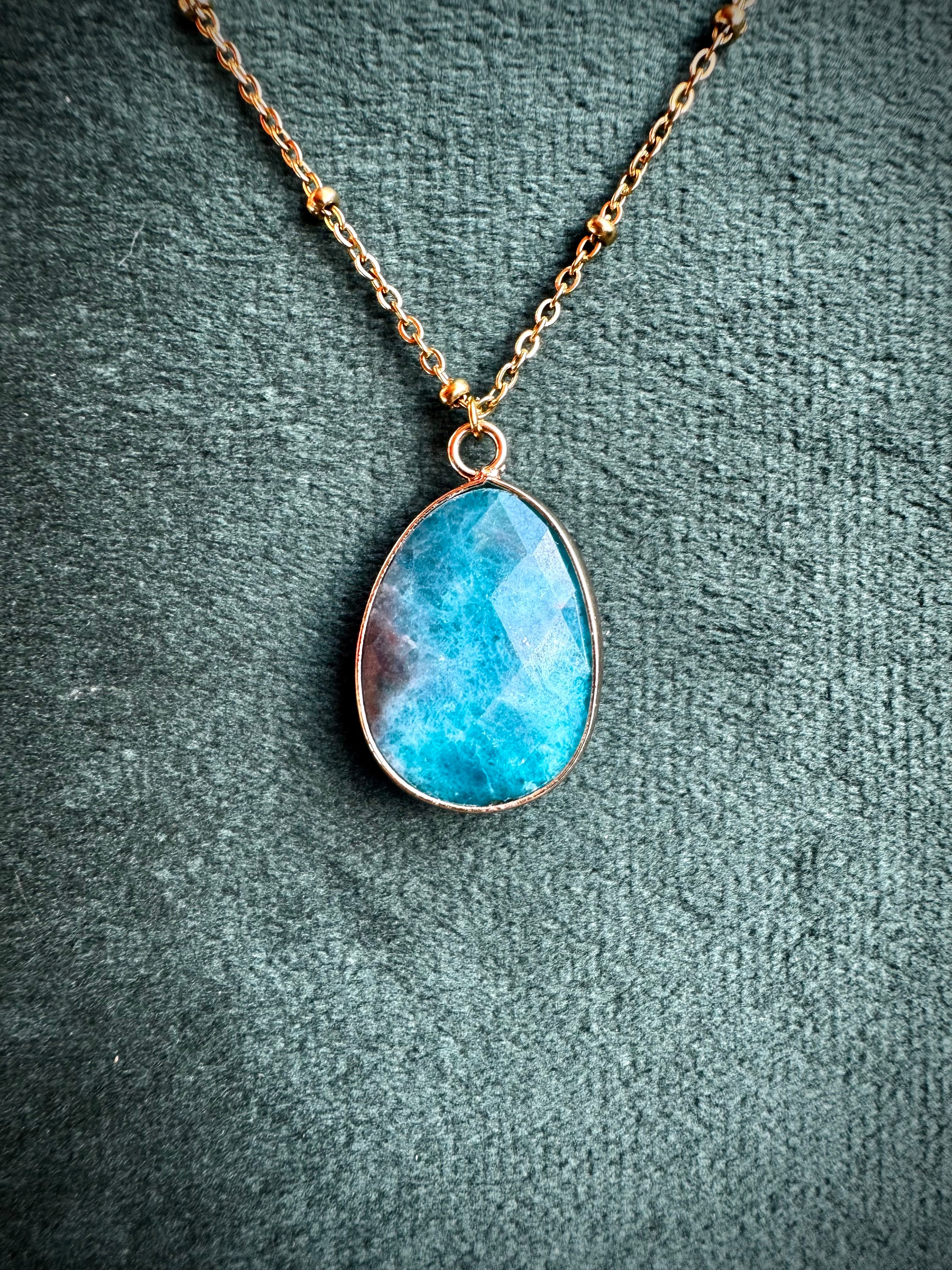 Boho crystal pendants