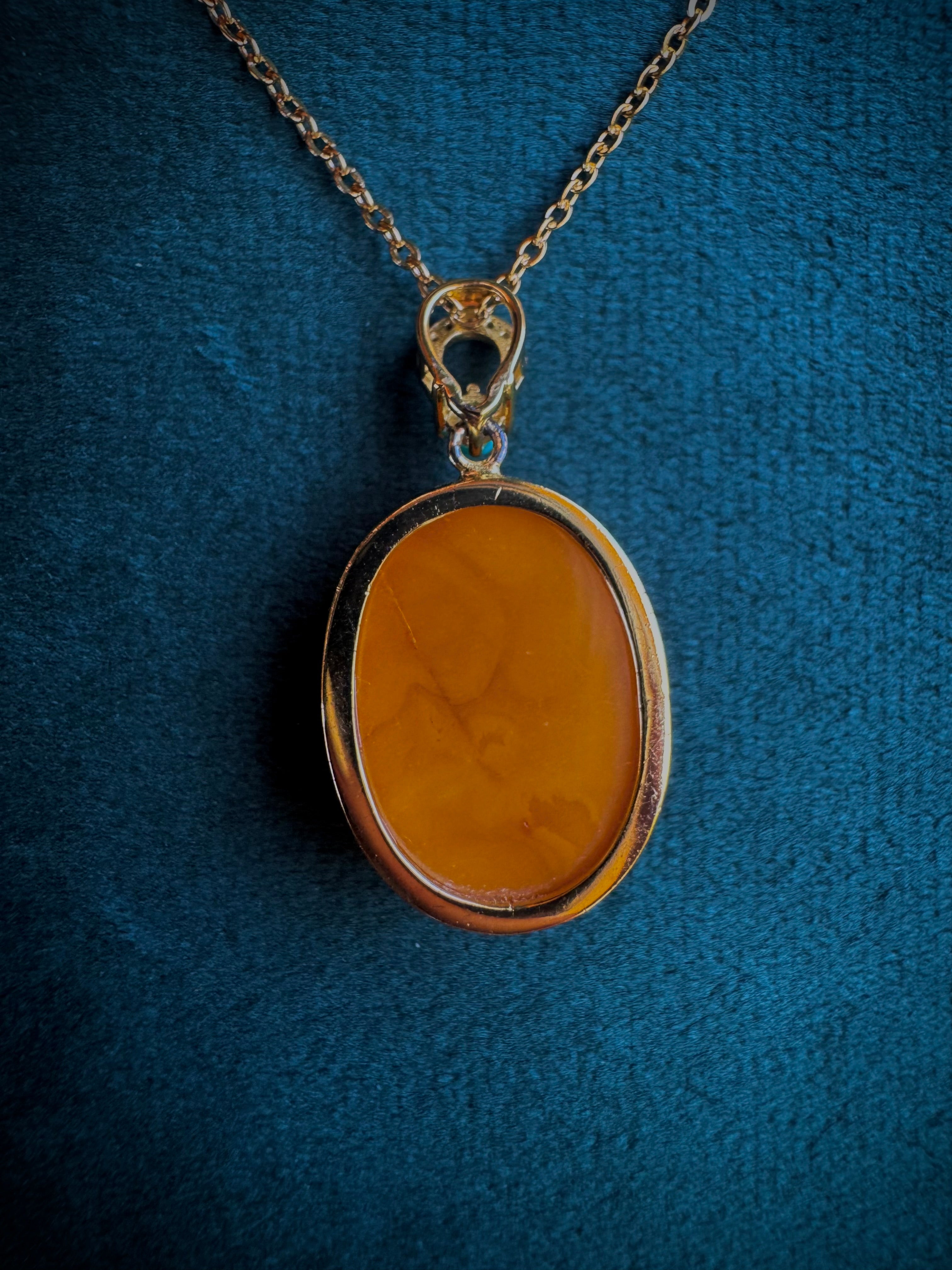 Honey Amber Pendant