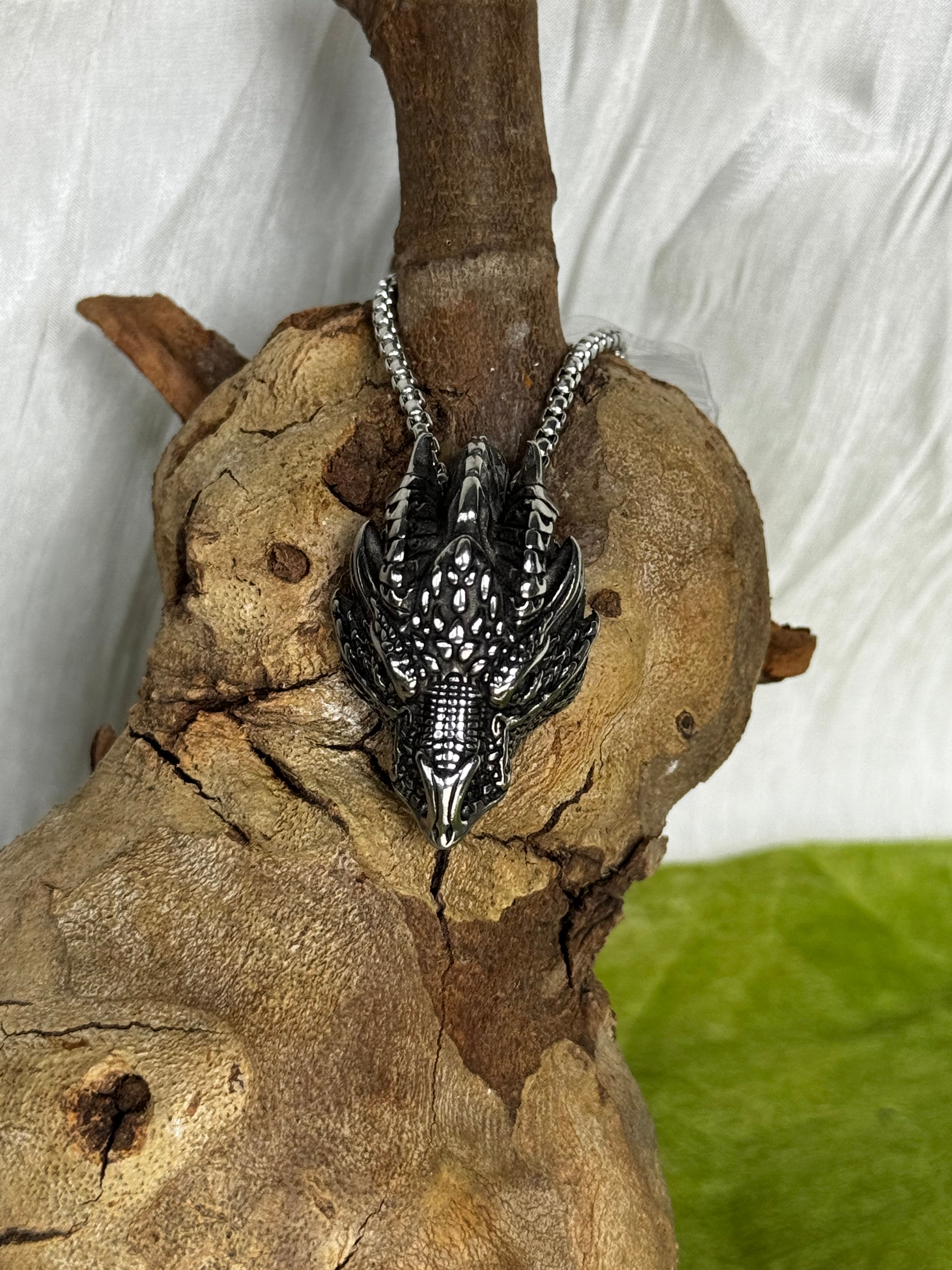 Dragon Head stainless steel Pendant