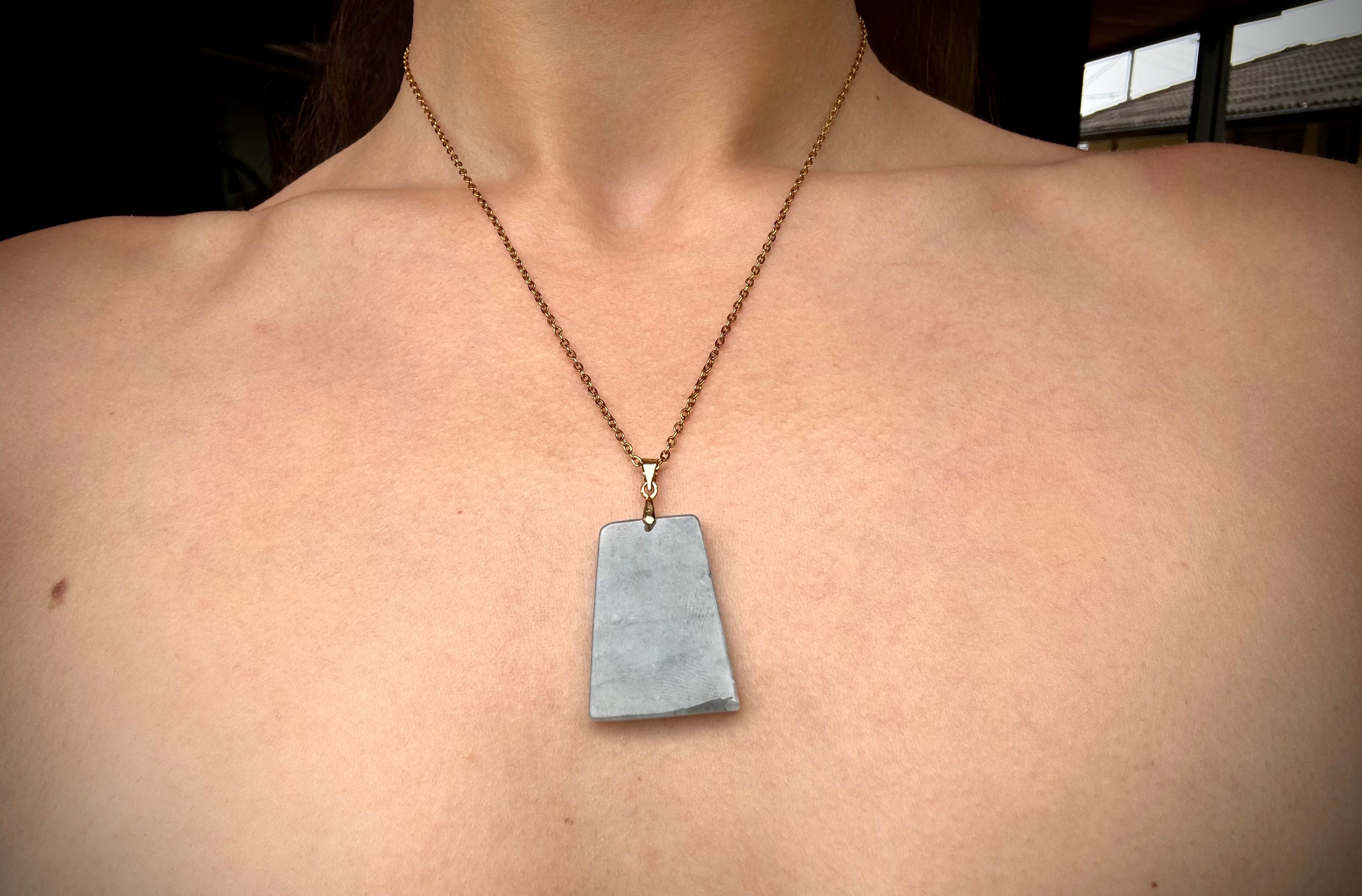 Jade Foundation Pendant