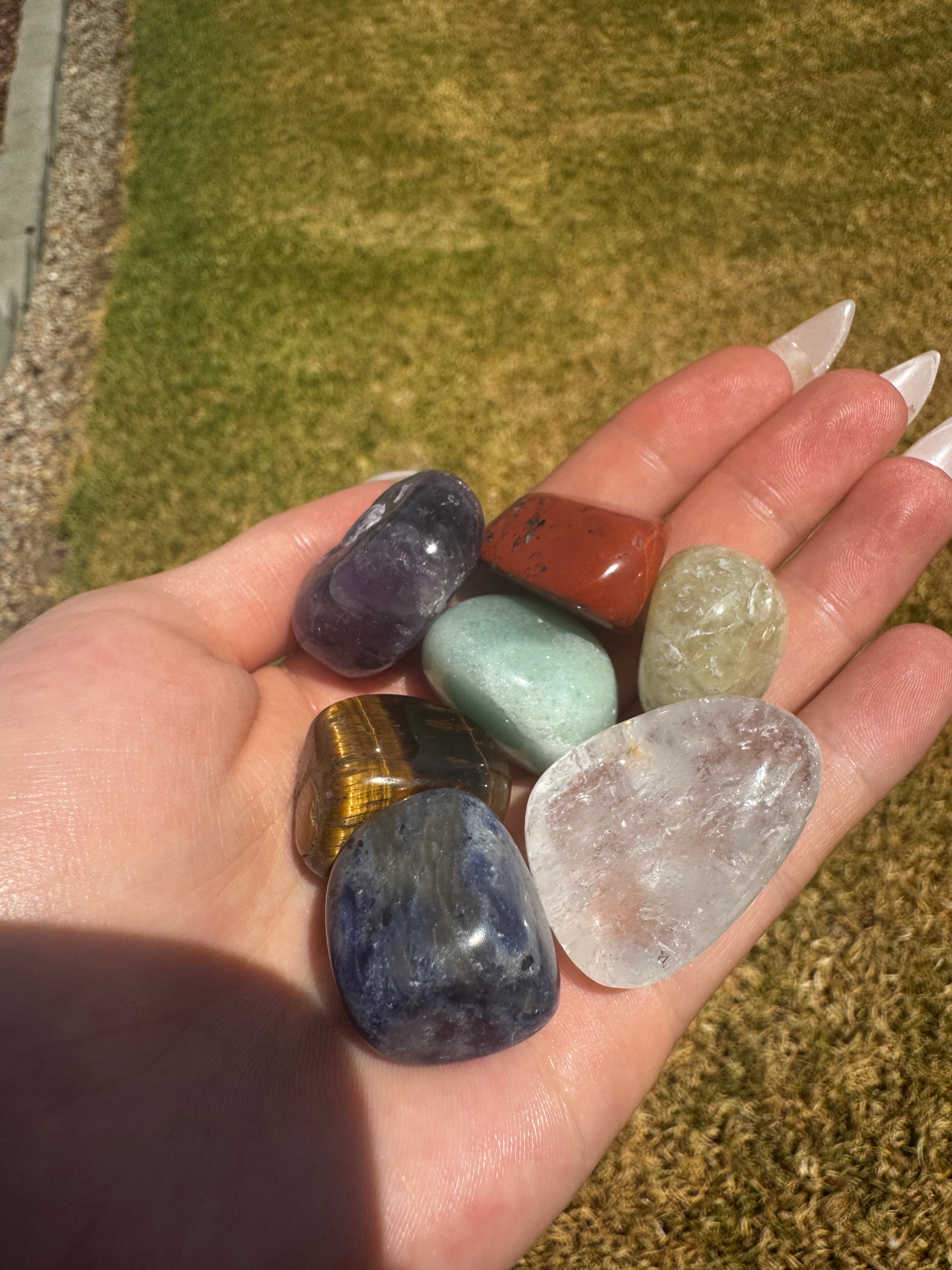 7 Chakras Crystal Set
