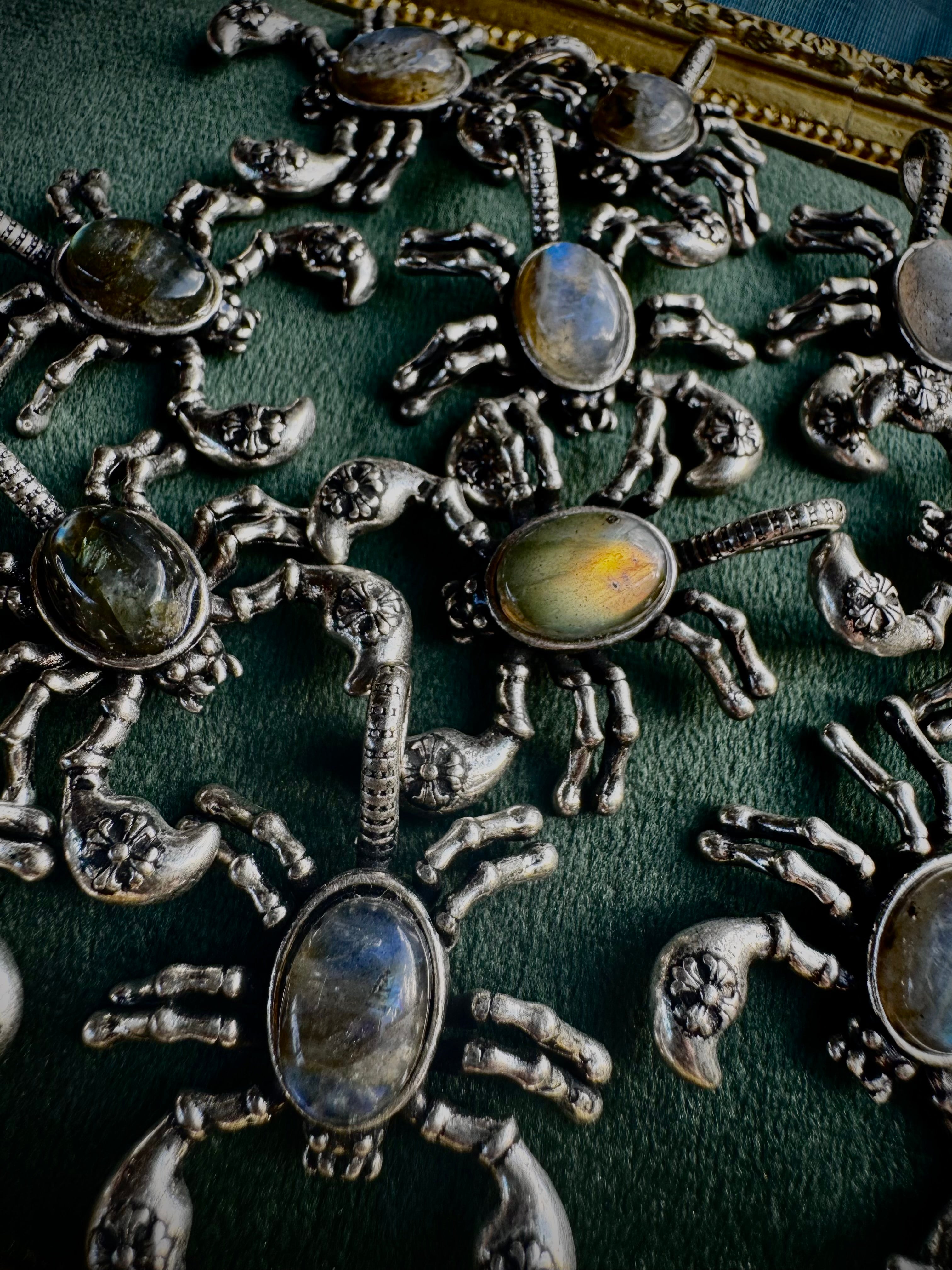 Labradorite Scorpion Necklaces