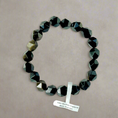 Load image into Gallery viewer, Gold Sheen Obsidian Gemstone bracelet
