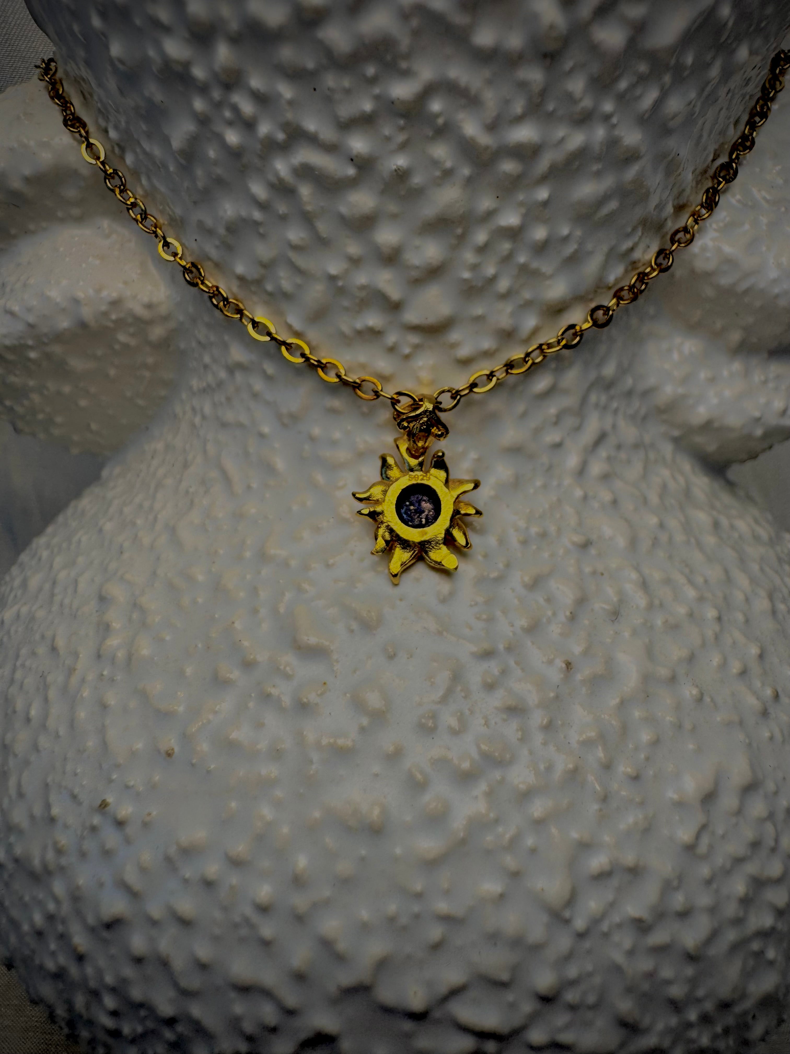 Lapis Sun pendant MINI