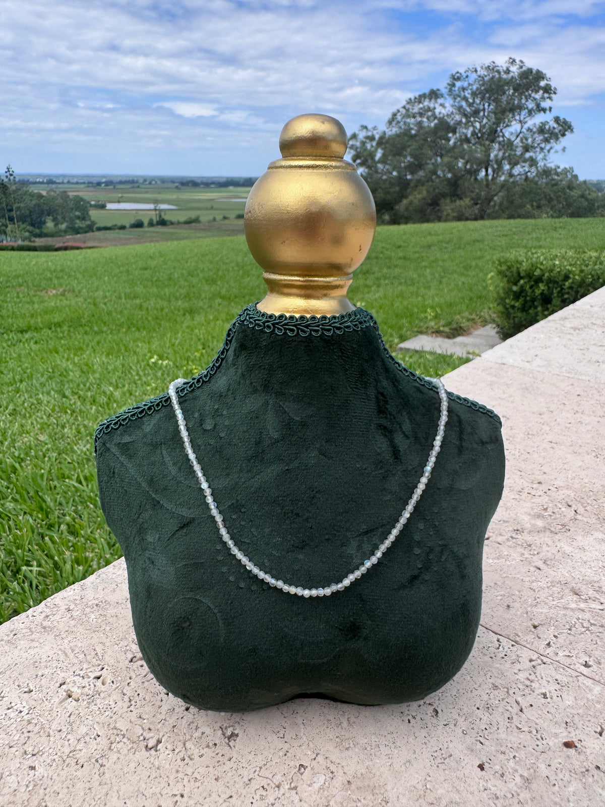 Labradorite necklace
