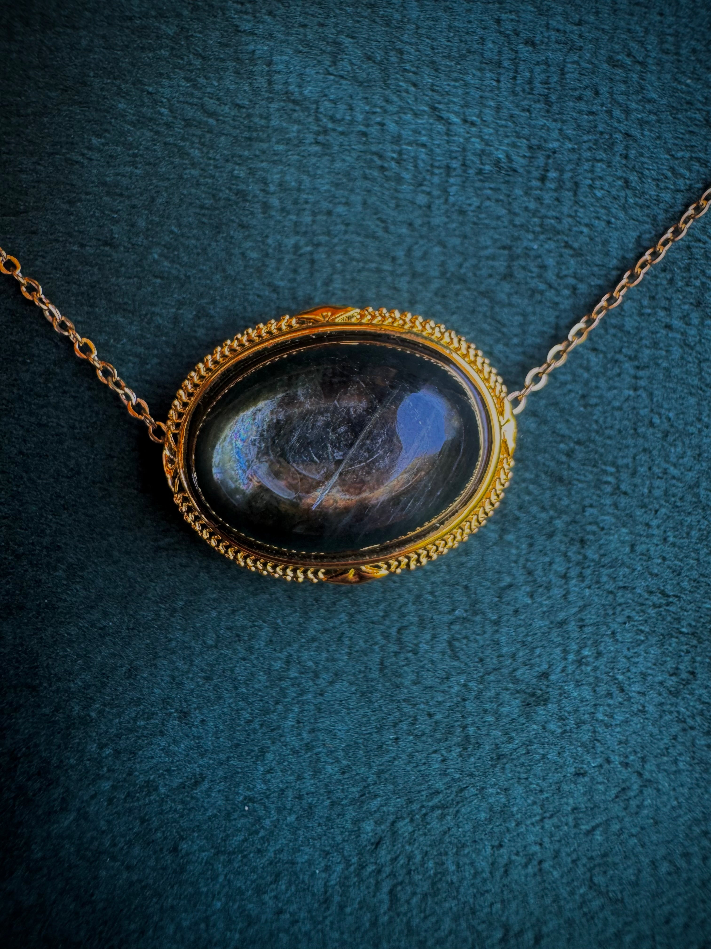 Green Lepidolite Pendant
