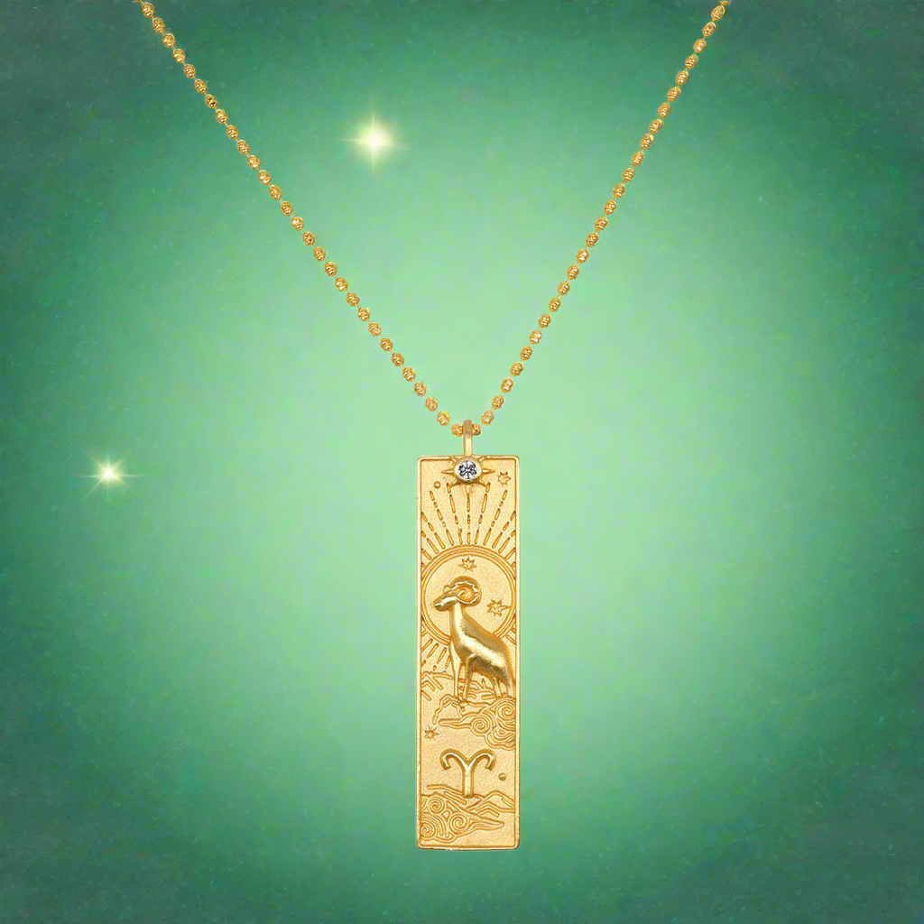 12 Zodiac Tarot Goddess Necklaces