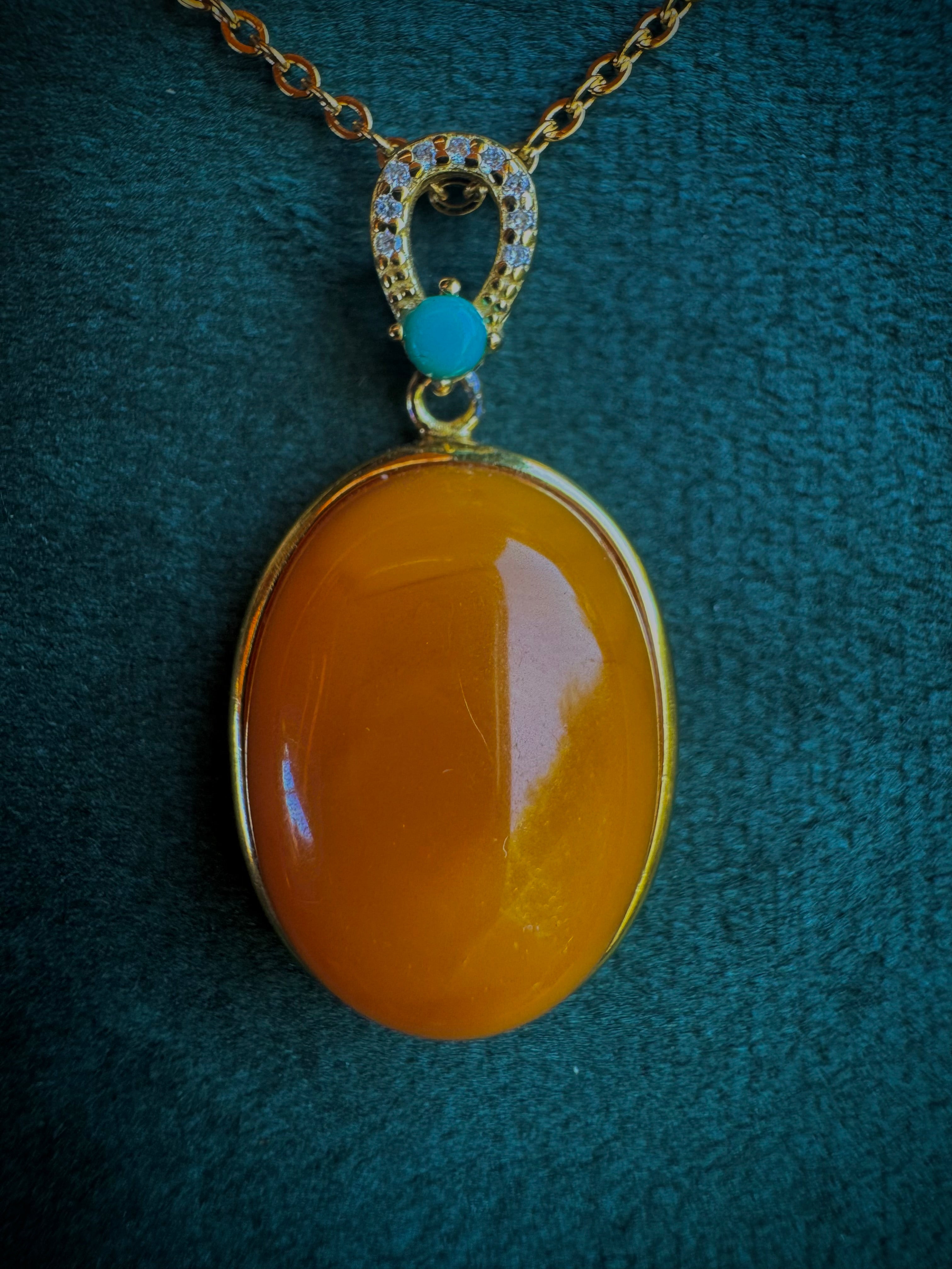 Honey Amber Pendant