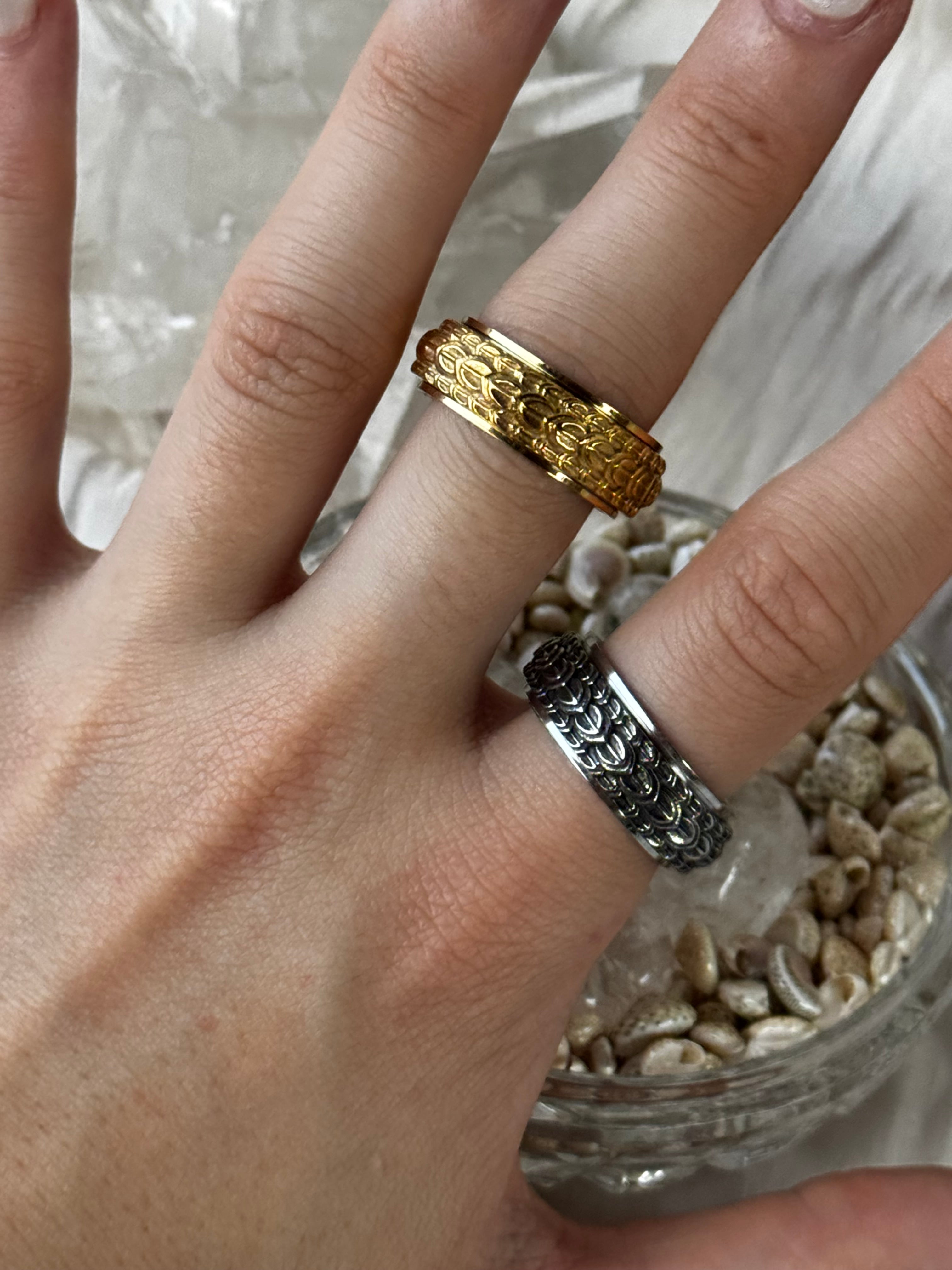 Dragon Scales Fidget Ring