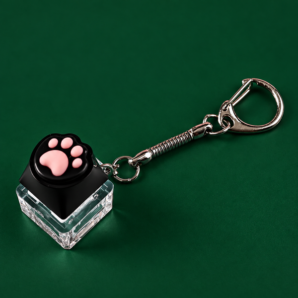 Cat Paw Clicker Keychain – Cute Sensory Fidget Accessory 🐾