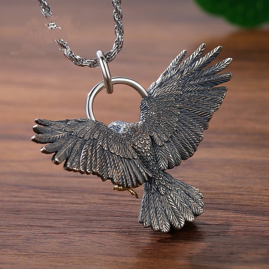 s925 eagle pendant