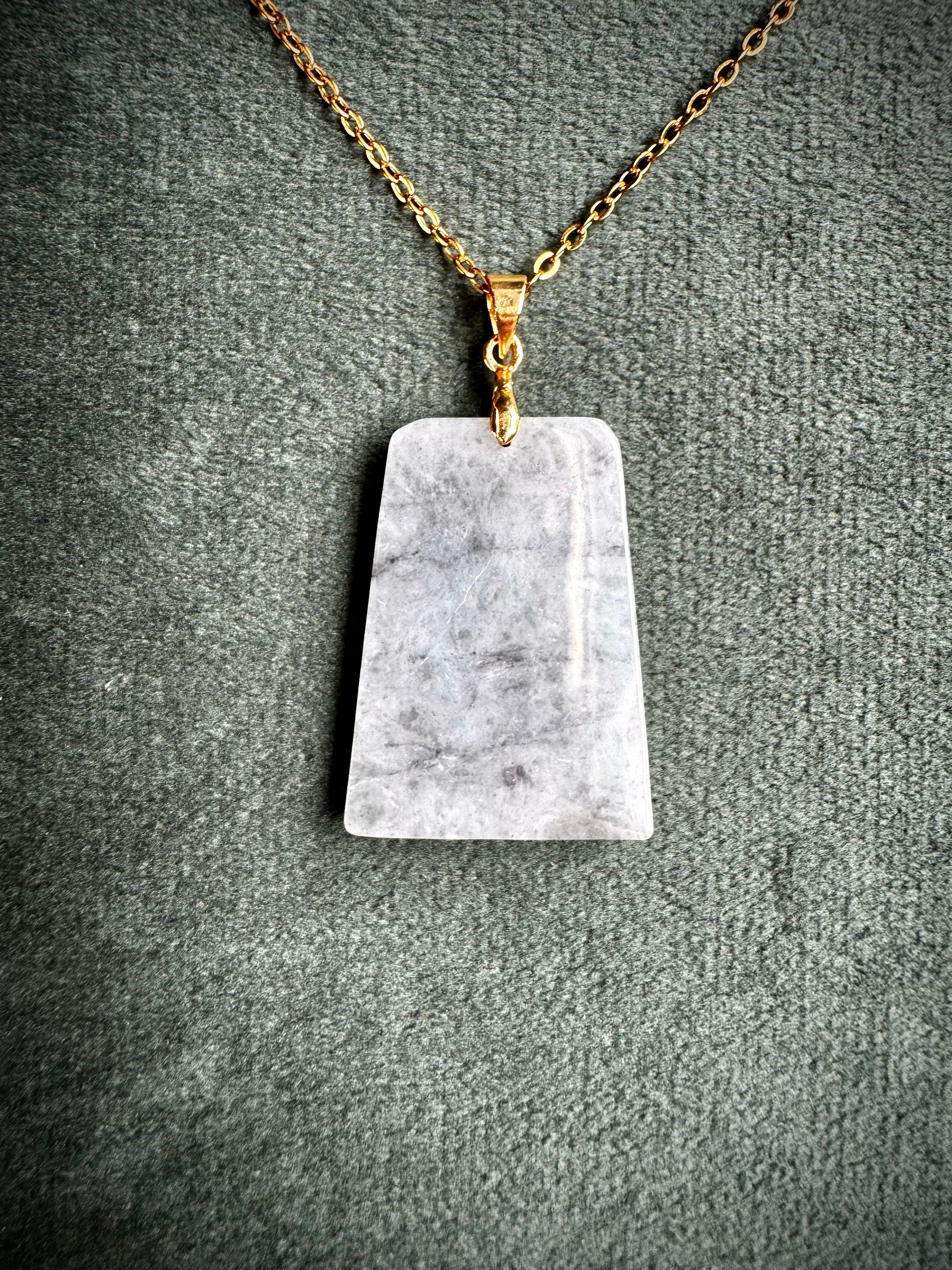 Jade Foundation Pendant
