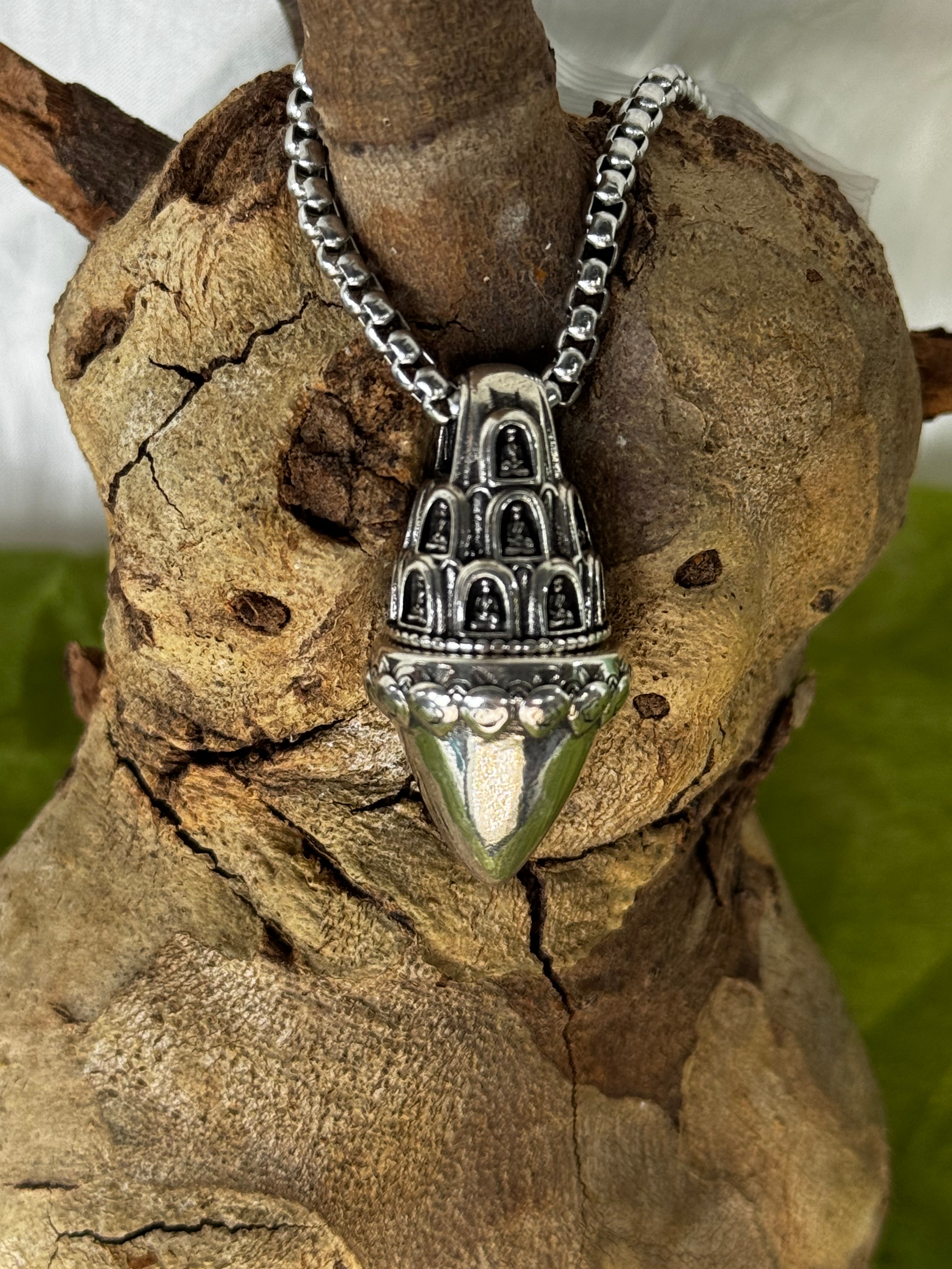 Sacred Stupa Amulet Pendant