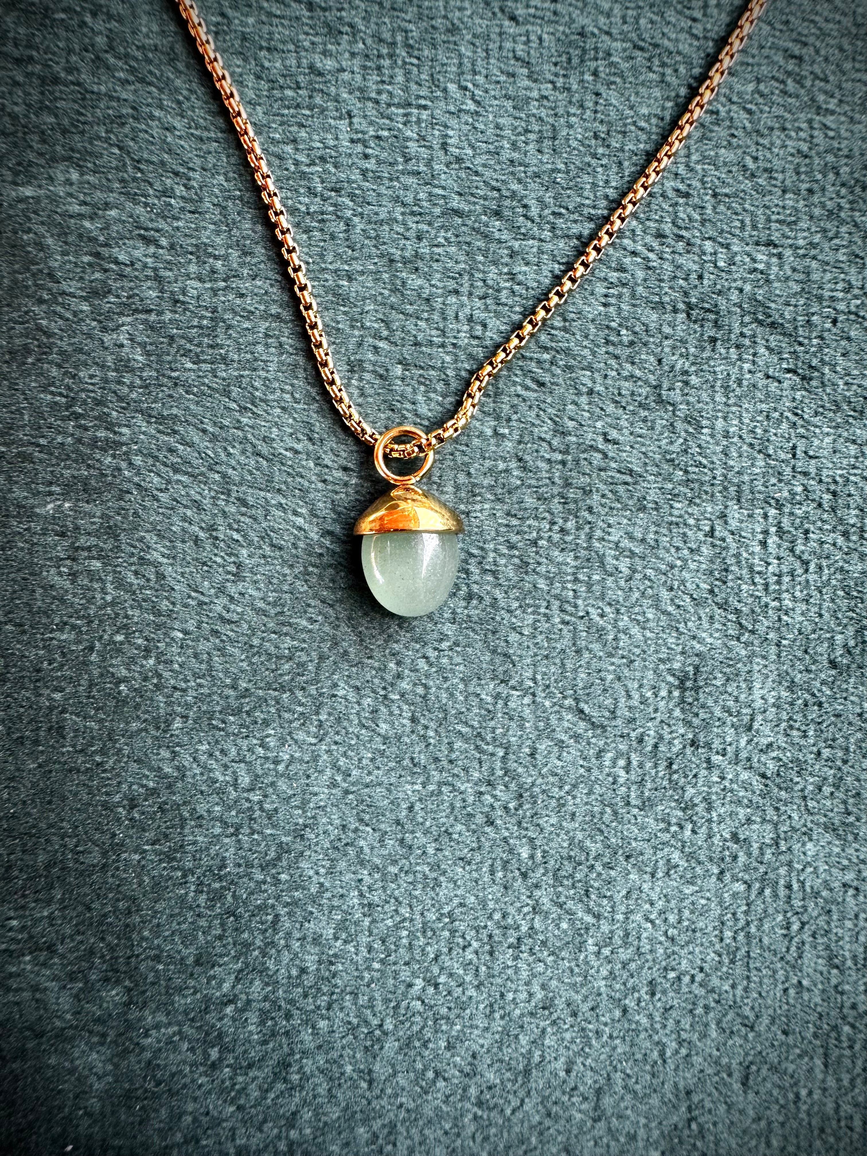 Green Aventurine Charm