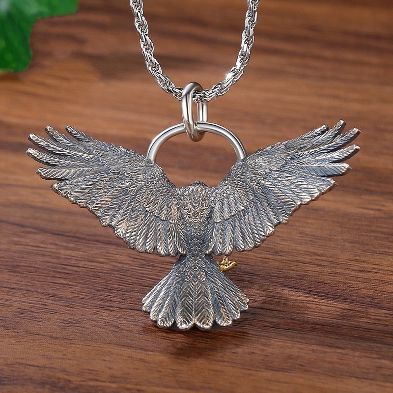 s925 eagle pendant