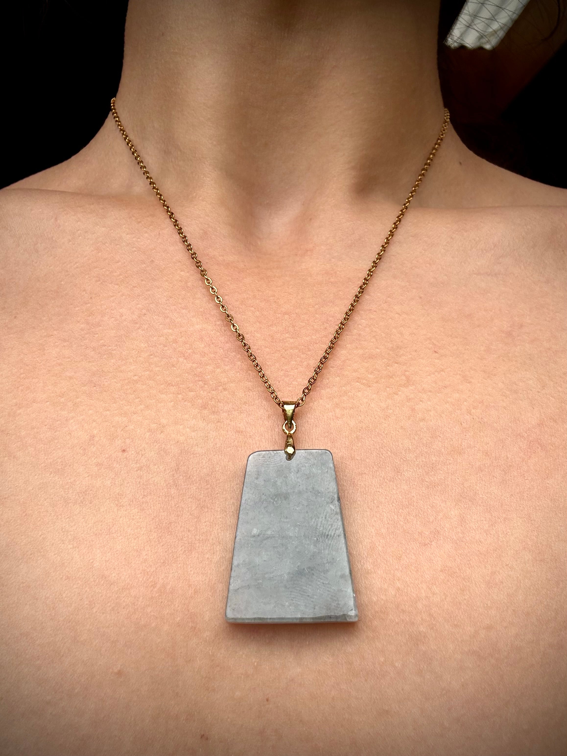 Jade Foundation Pendant